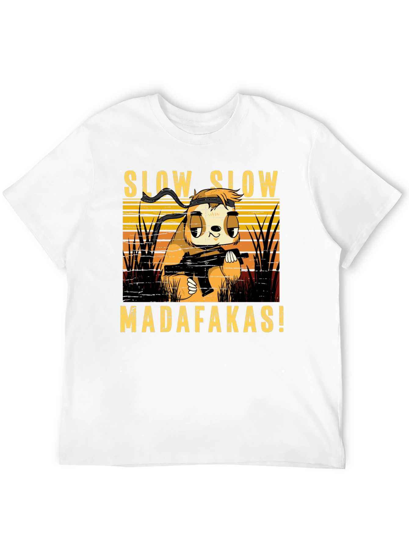 Slow Sloth Madafakas! Graphic T-Shirt
