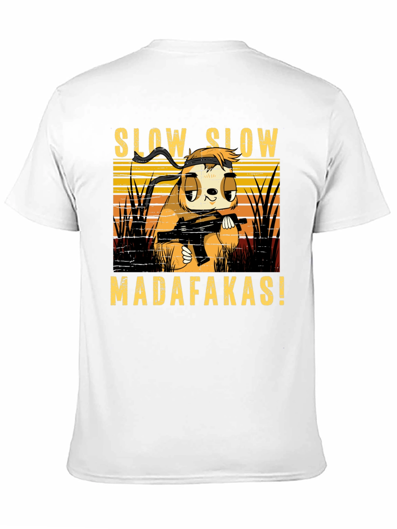 Slow Sloth Madafakas! Graphic T-Shirt