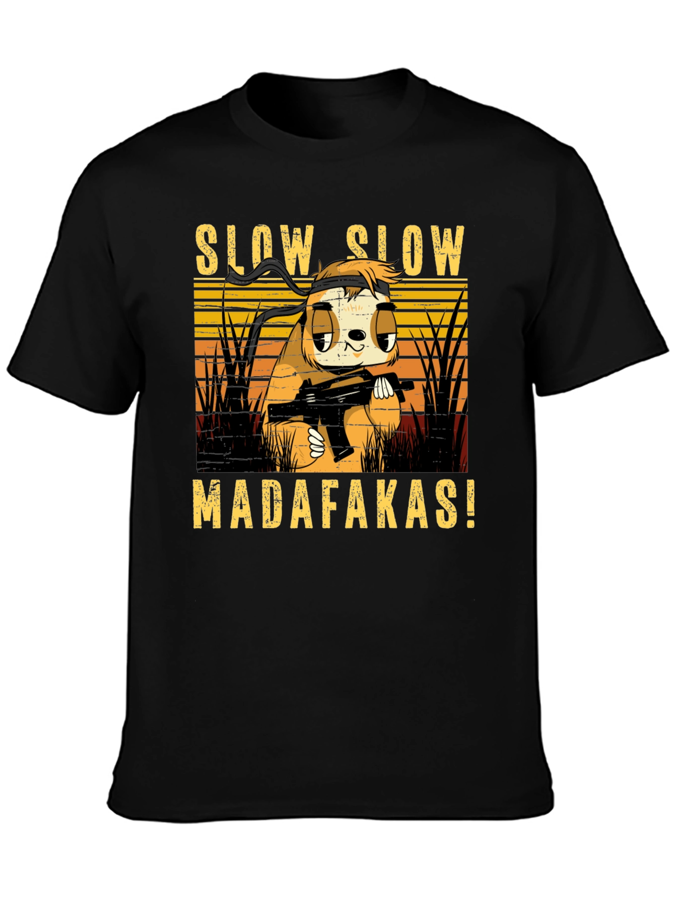 Slow Sloth Madafakas! Graphic T-Shirt