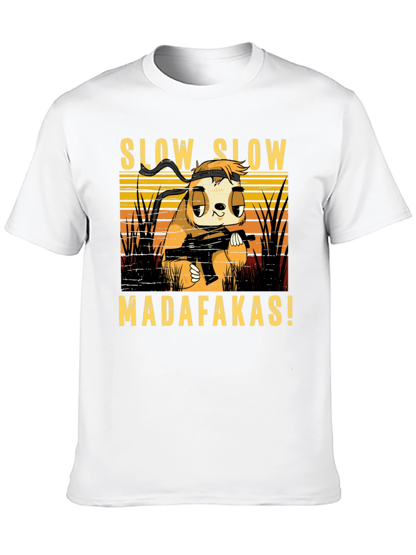 Slow Sloth Madafakas! Graphic T-Shirt