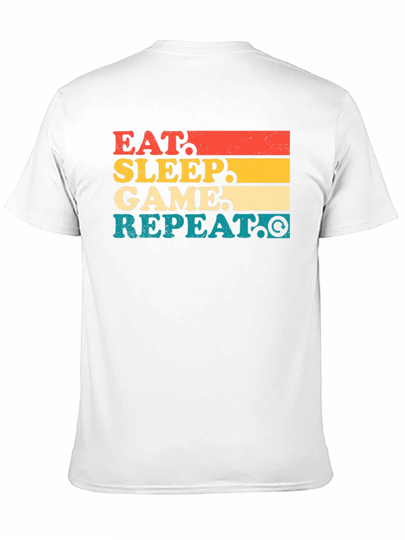Eat Sleep Game Repeat Graphic Tee