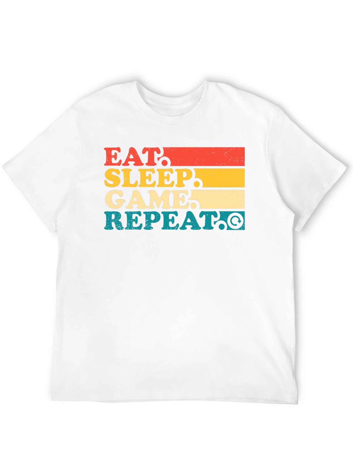 Eat Sleep Game Repeat Graphic Tee