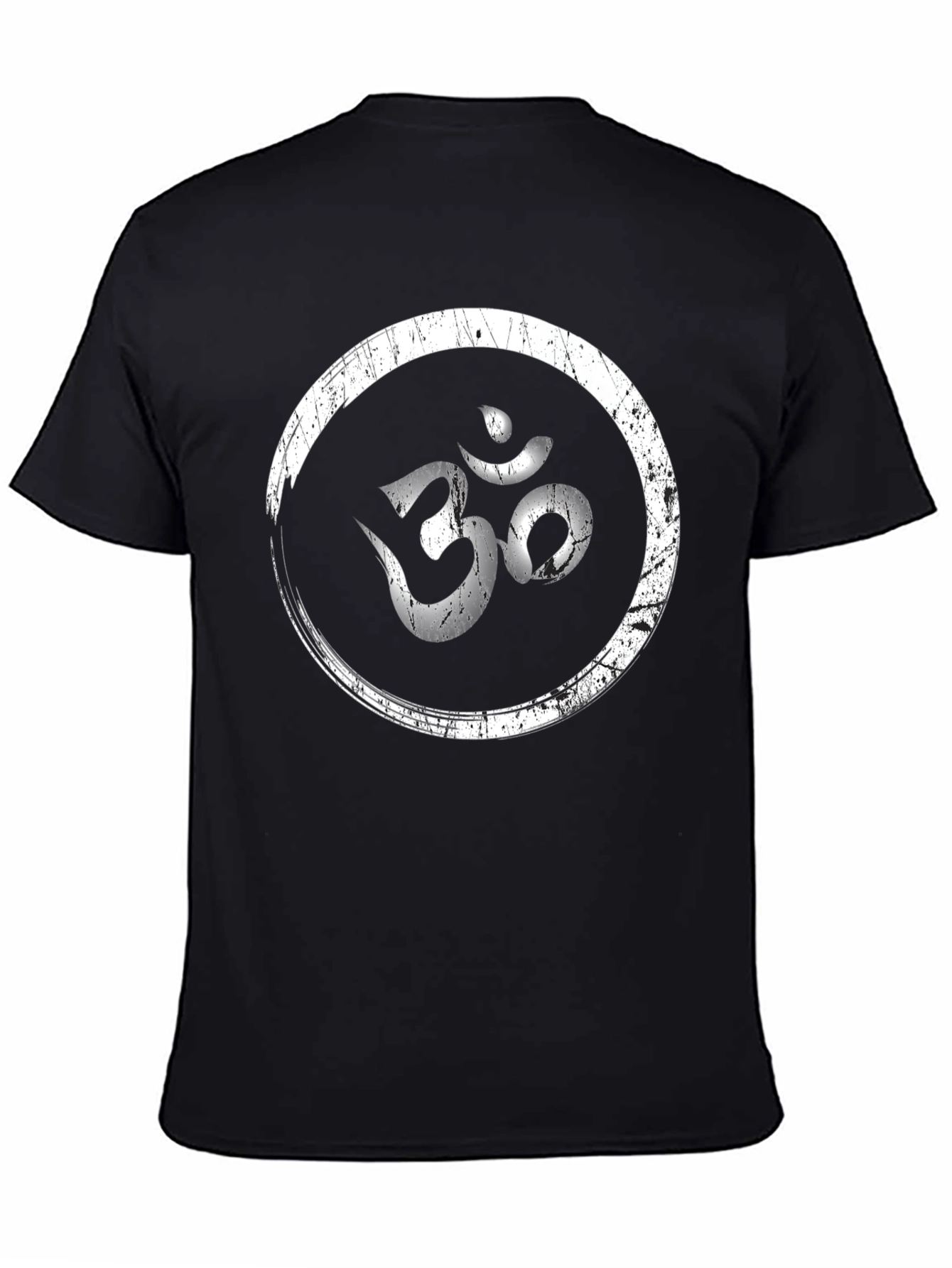 Om Symbol Graphic T-Shirt - Black