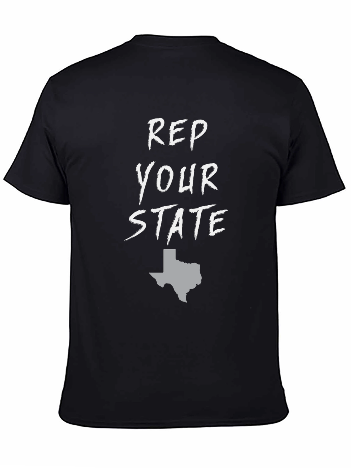 Rep Your State - Texas Black Graphic Tee