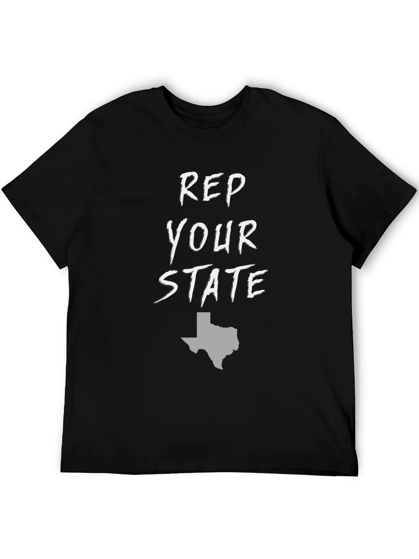 Rep Your State - Texas Black Graphic Tee