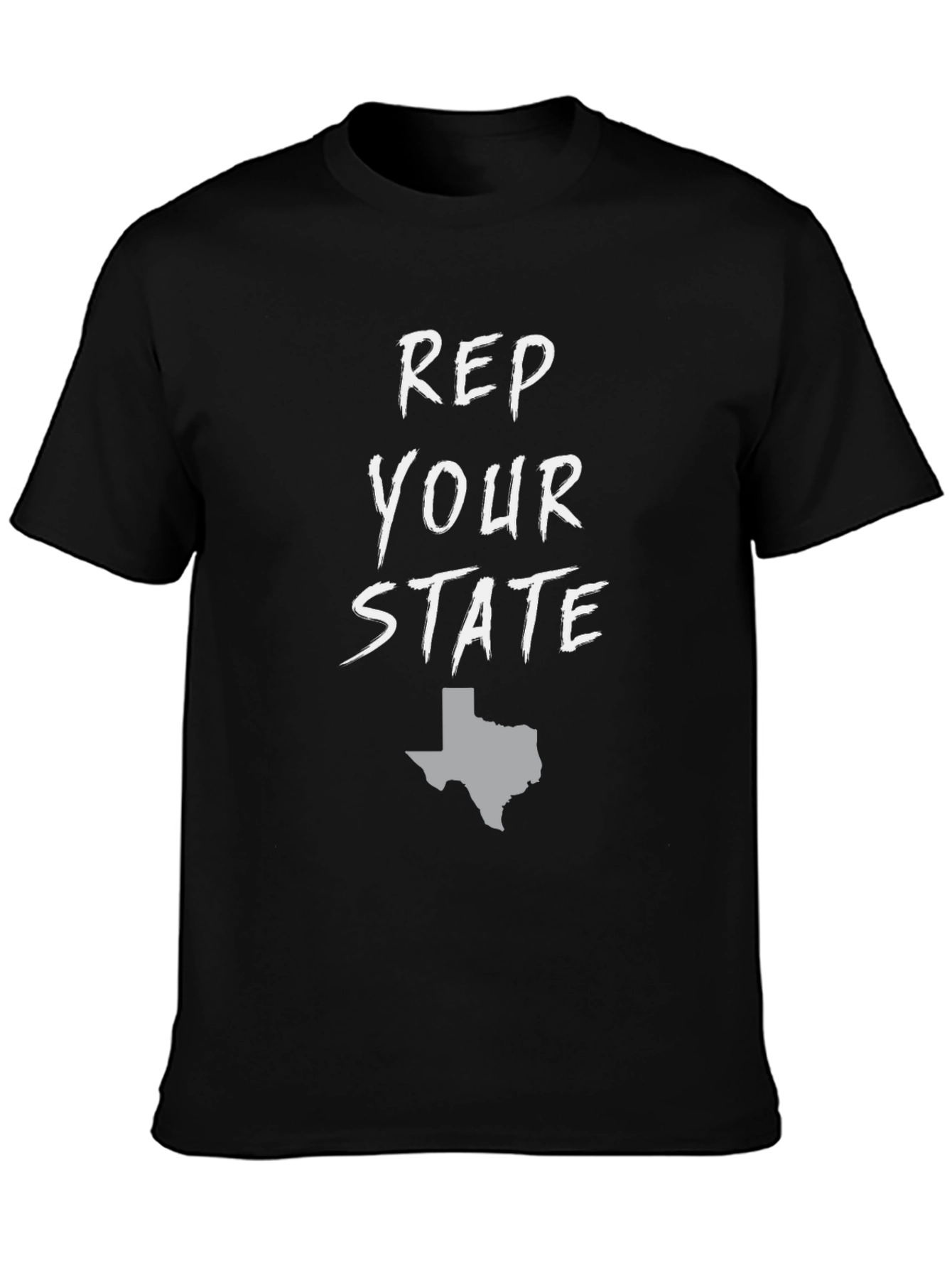 Rep Your State - Texas Black Graphic Tee