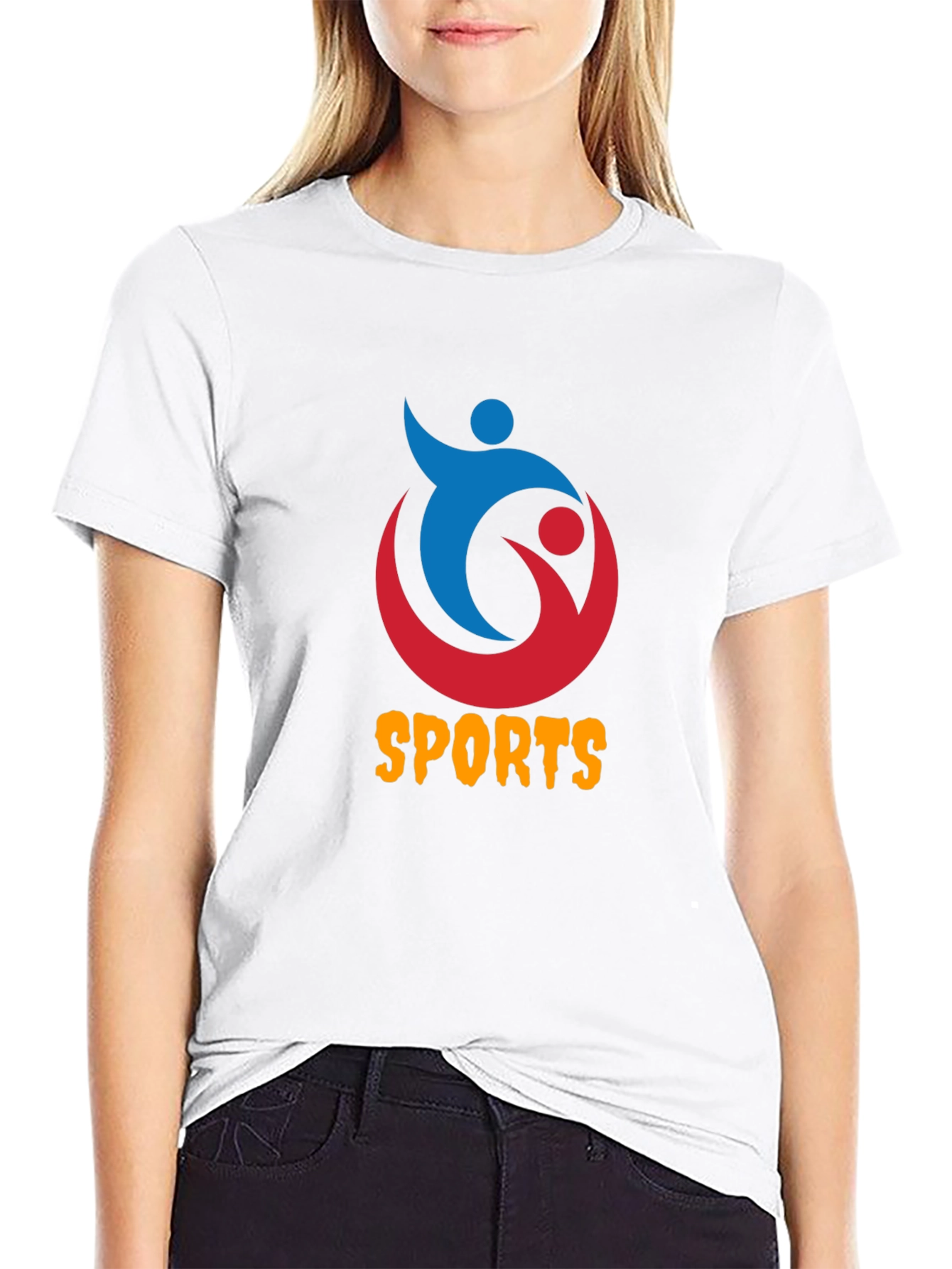 Sports Graphic Tee - Stylish Activewear Shirt