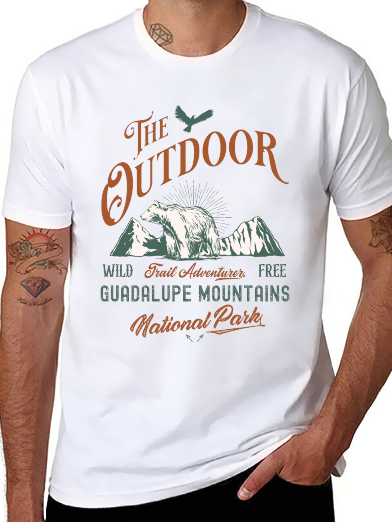 Outdoor Adventure Guadalupe Mountains National Park Tee