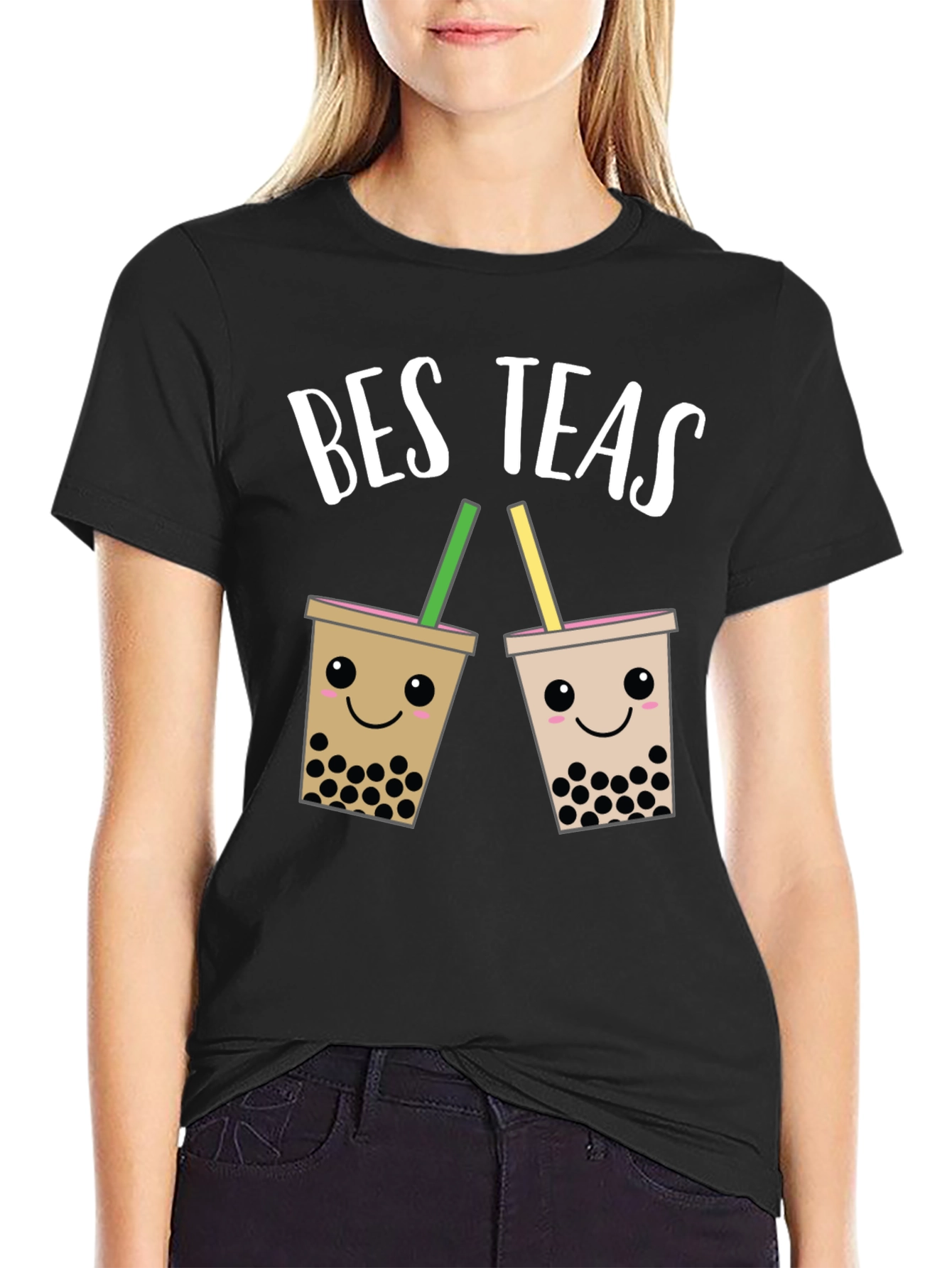 Bes Teas Bubble Tea Graphic T-Shirt