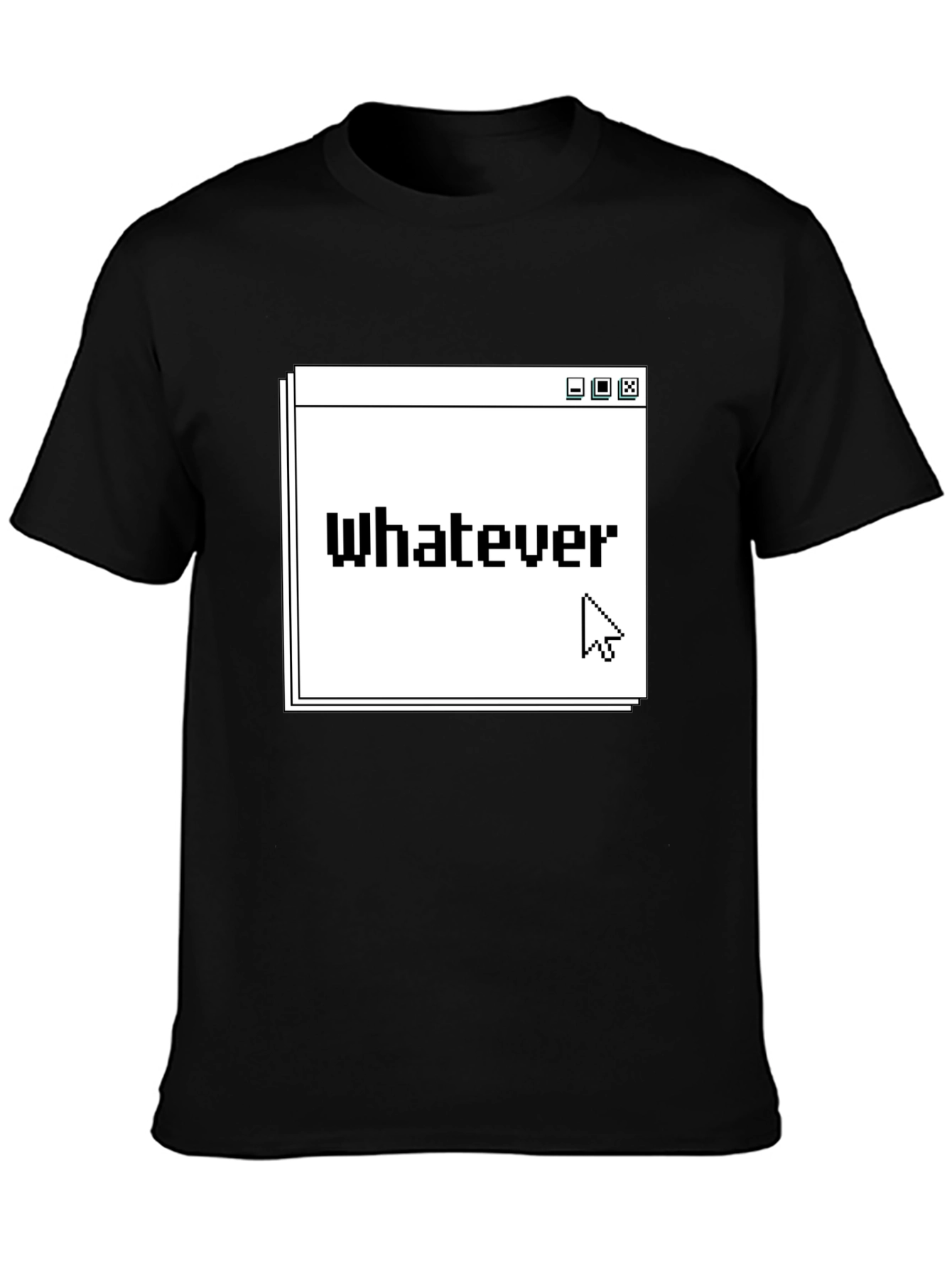 Whatever T-Shirt - Pixel Art Design