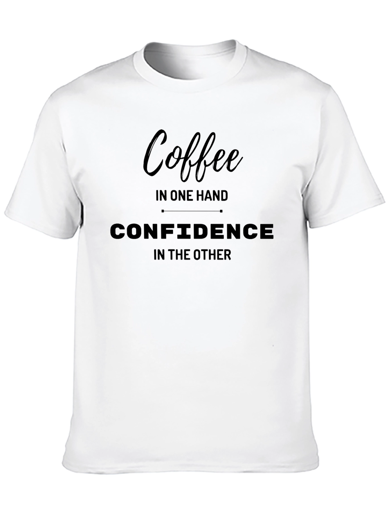 Coffee & Confidence Graphic Tee