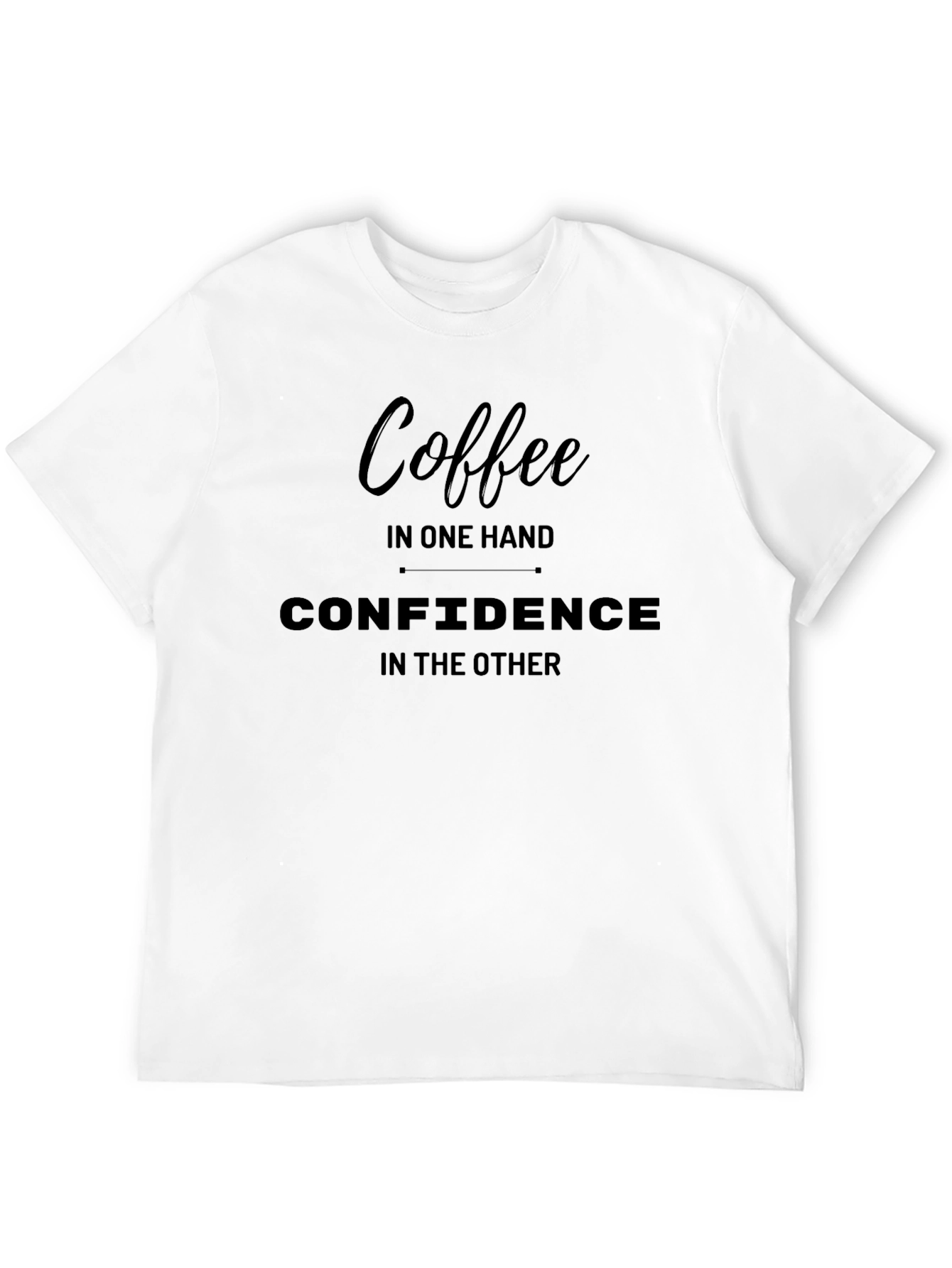 Coffee & Confidence Graphic Tee