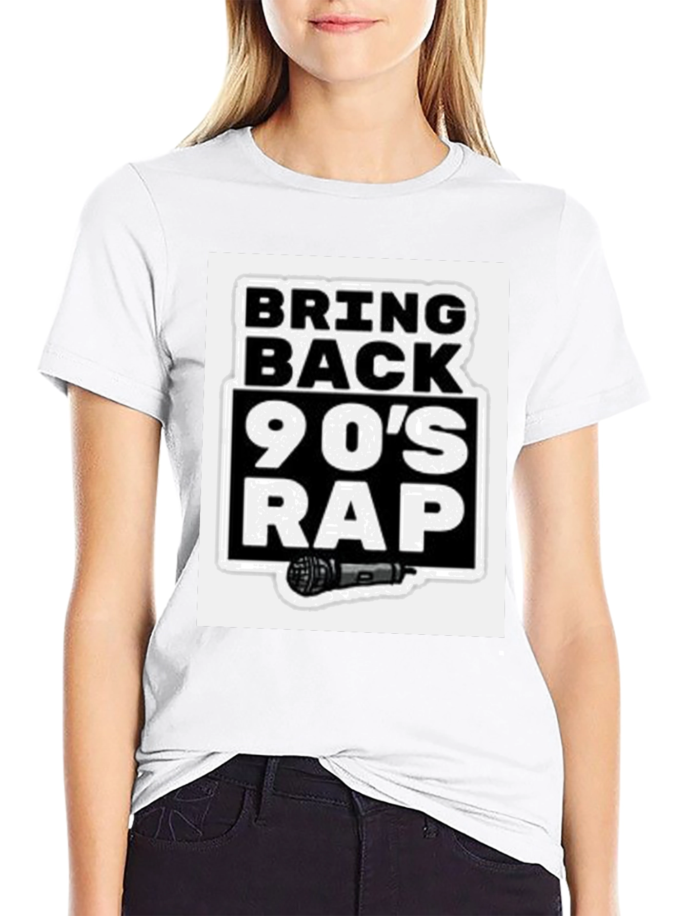 Bring Back 90s Rap Graphic T-Shirt