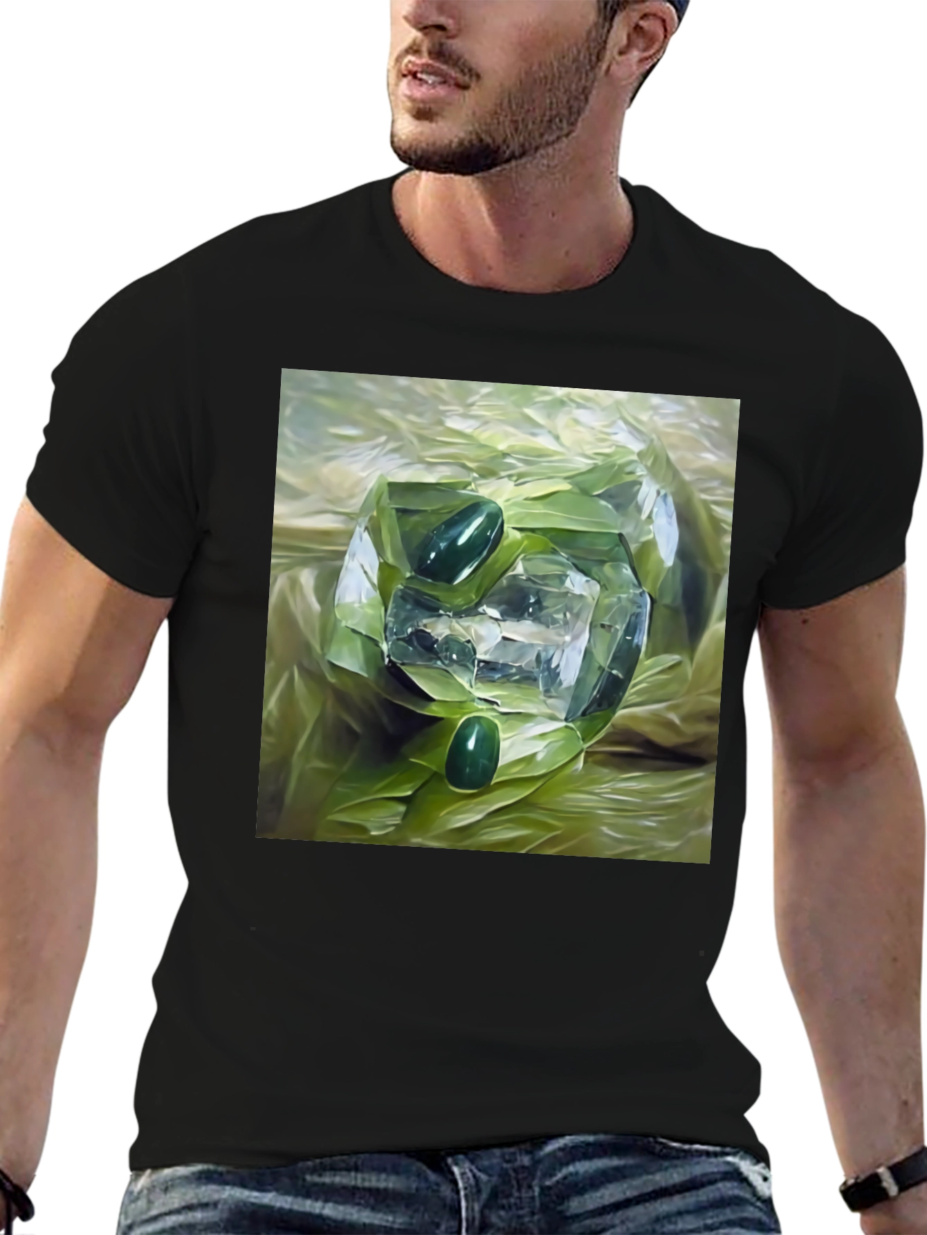 Emerald & Crystal Art T-Shirt