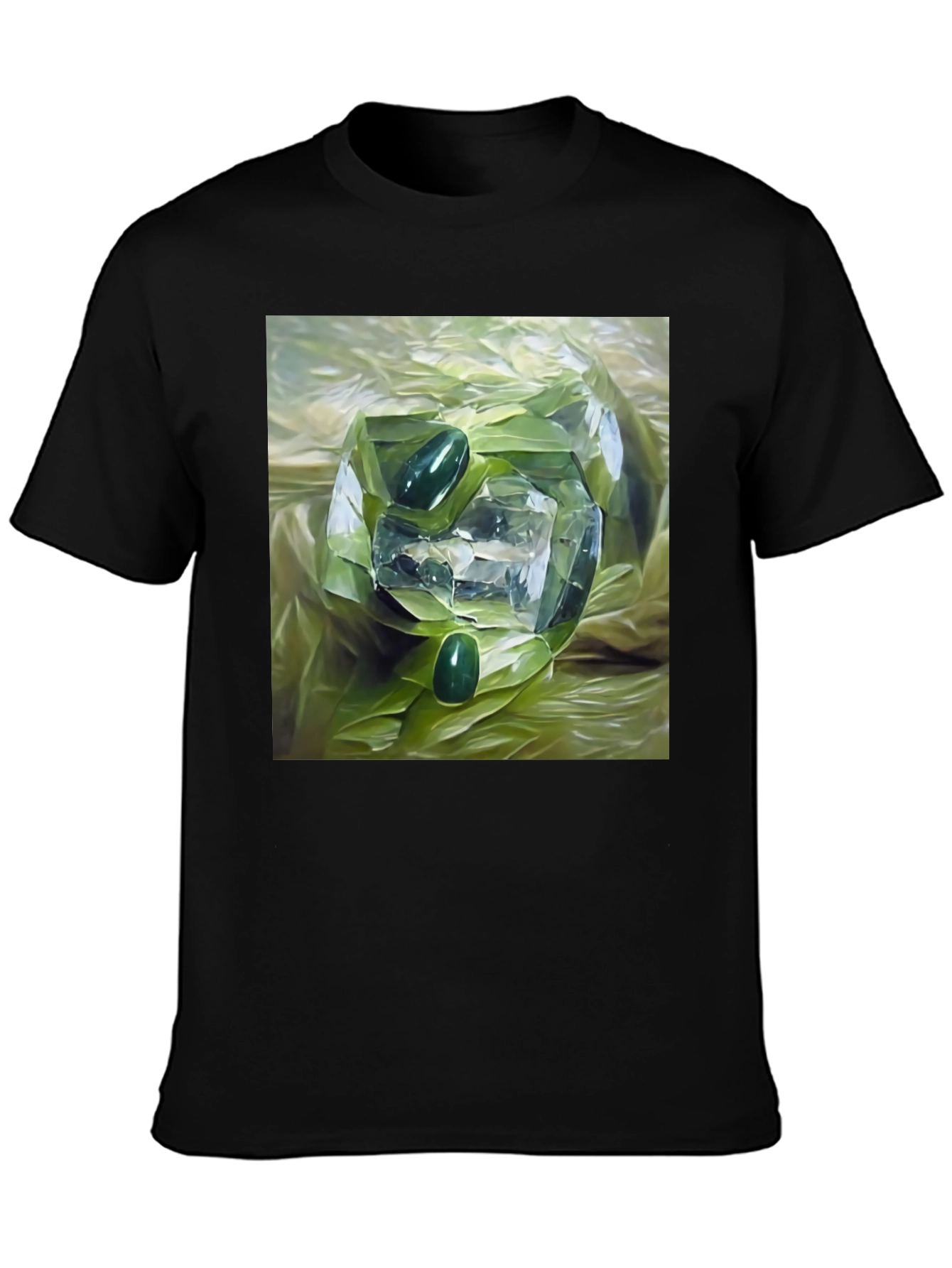 Emerald & Crystal Art T-Shirt