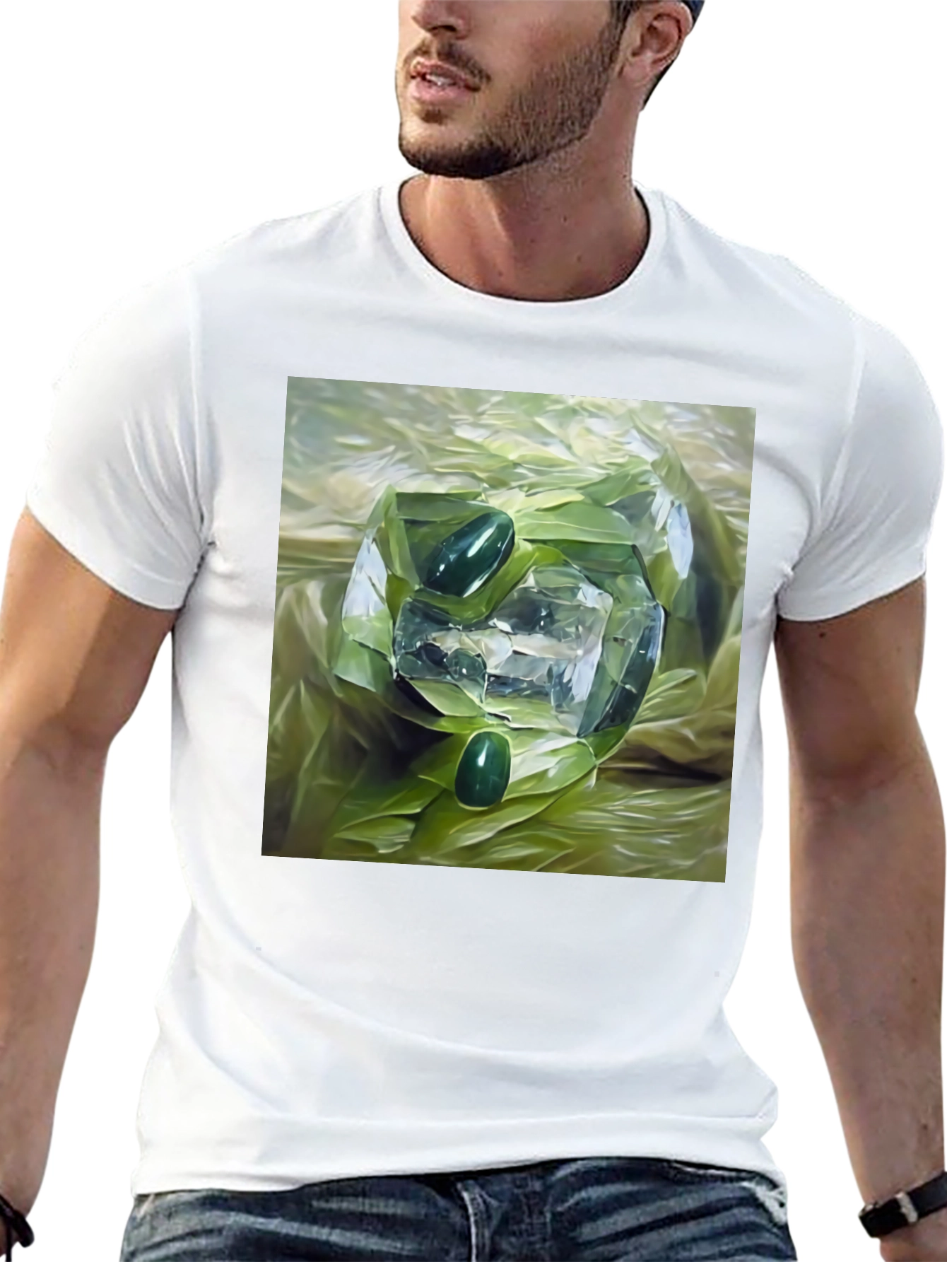 Emerald & Crystal Art T-Shirt