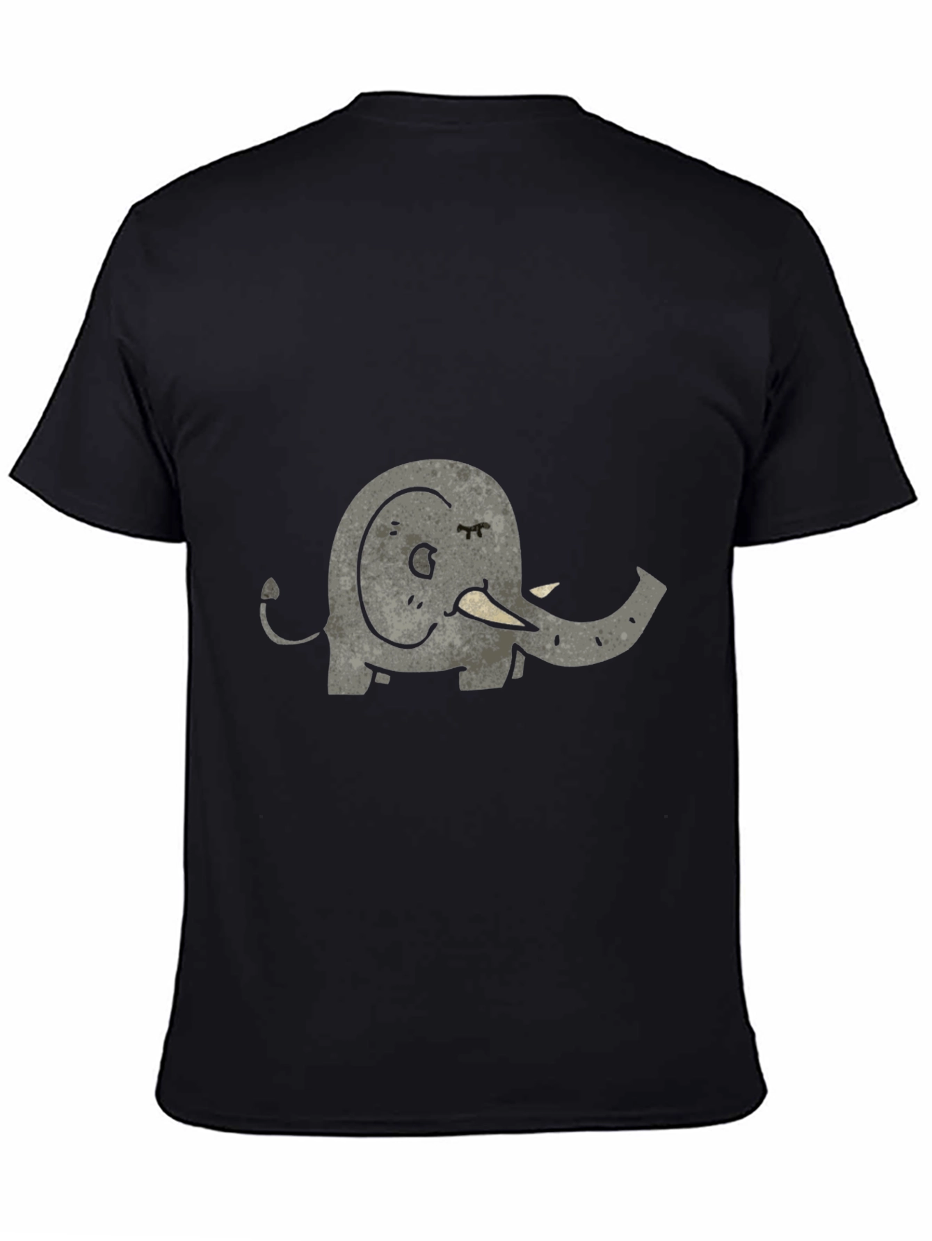 Elephant Graphic T-Shirt - Unisex Casual Tee