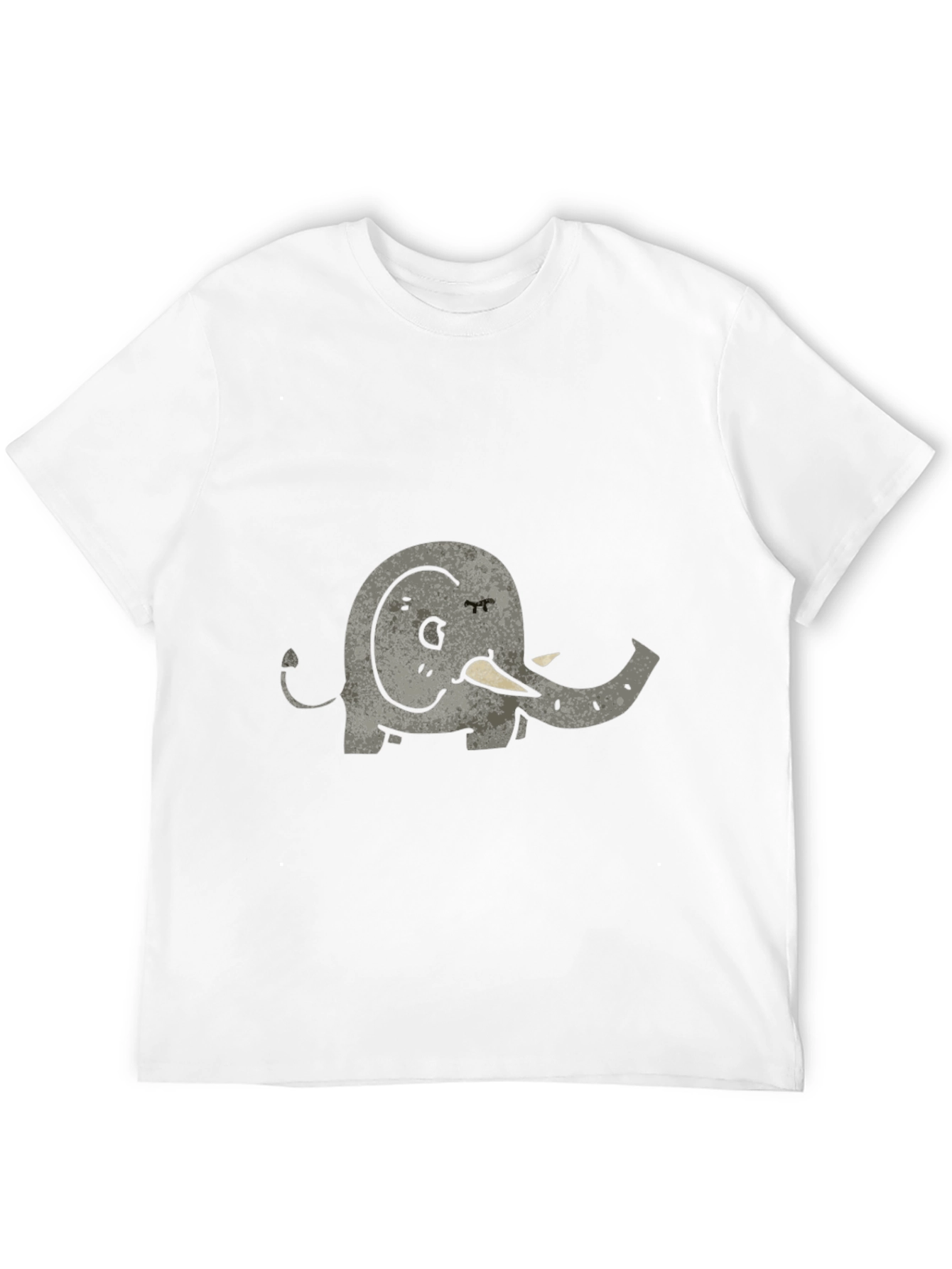 Elephant Graphic T-Shirt - Unisex Casual Tee