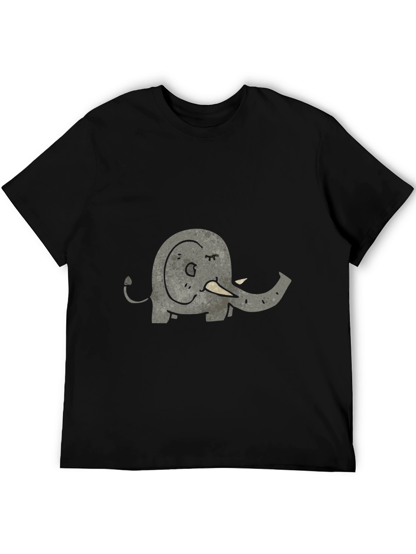 Elephant Graphic T-Shirt - Unisex Casual Tee