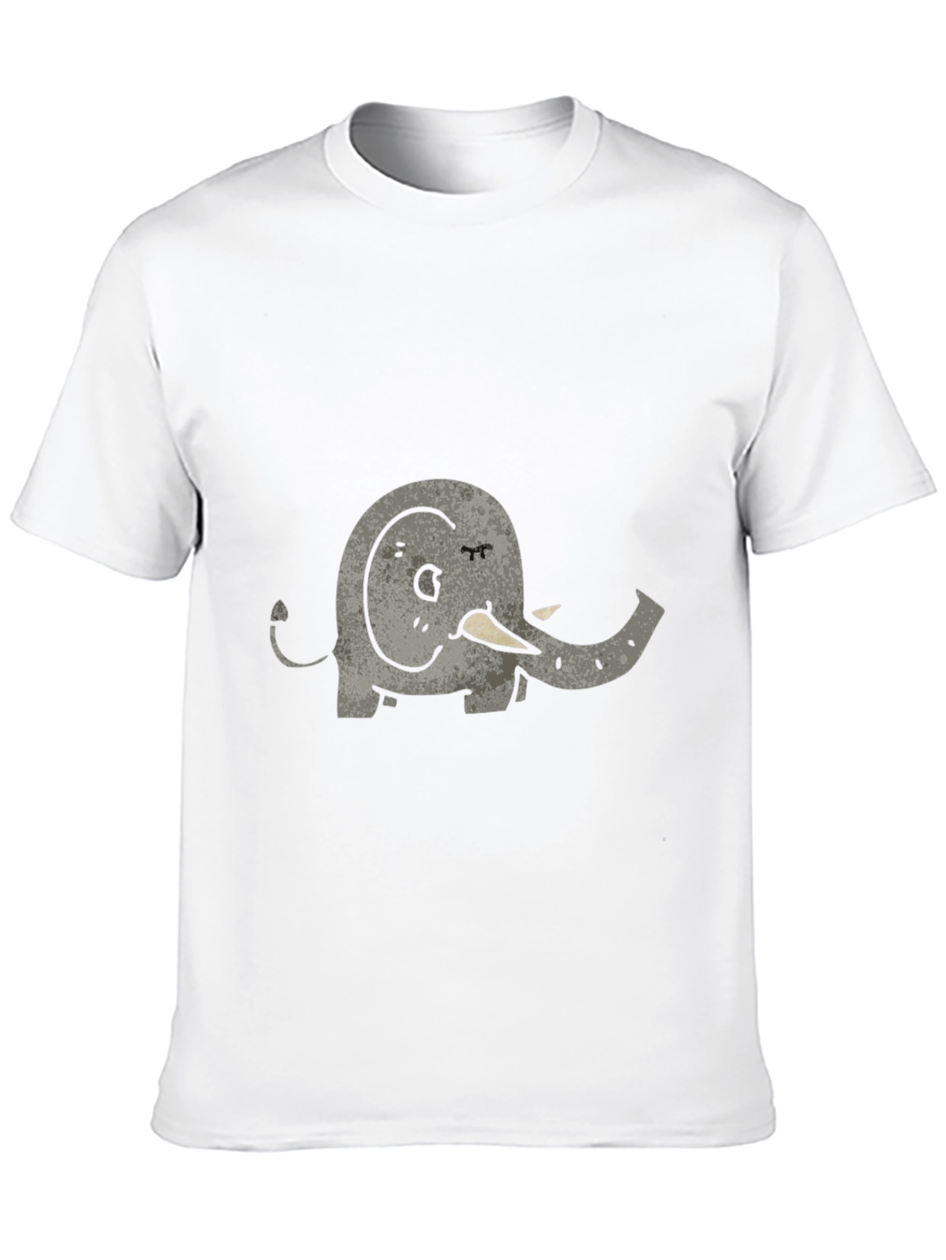 Elephant Graphic T-Shirt - Unisex Casual Tee