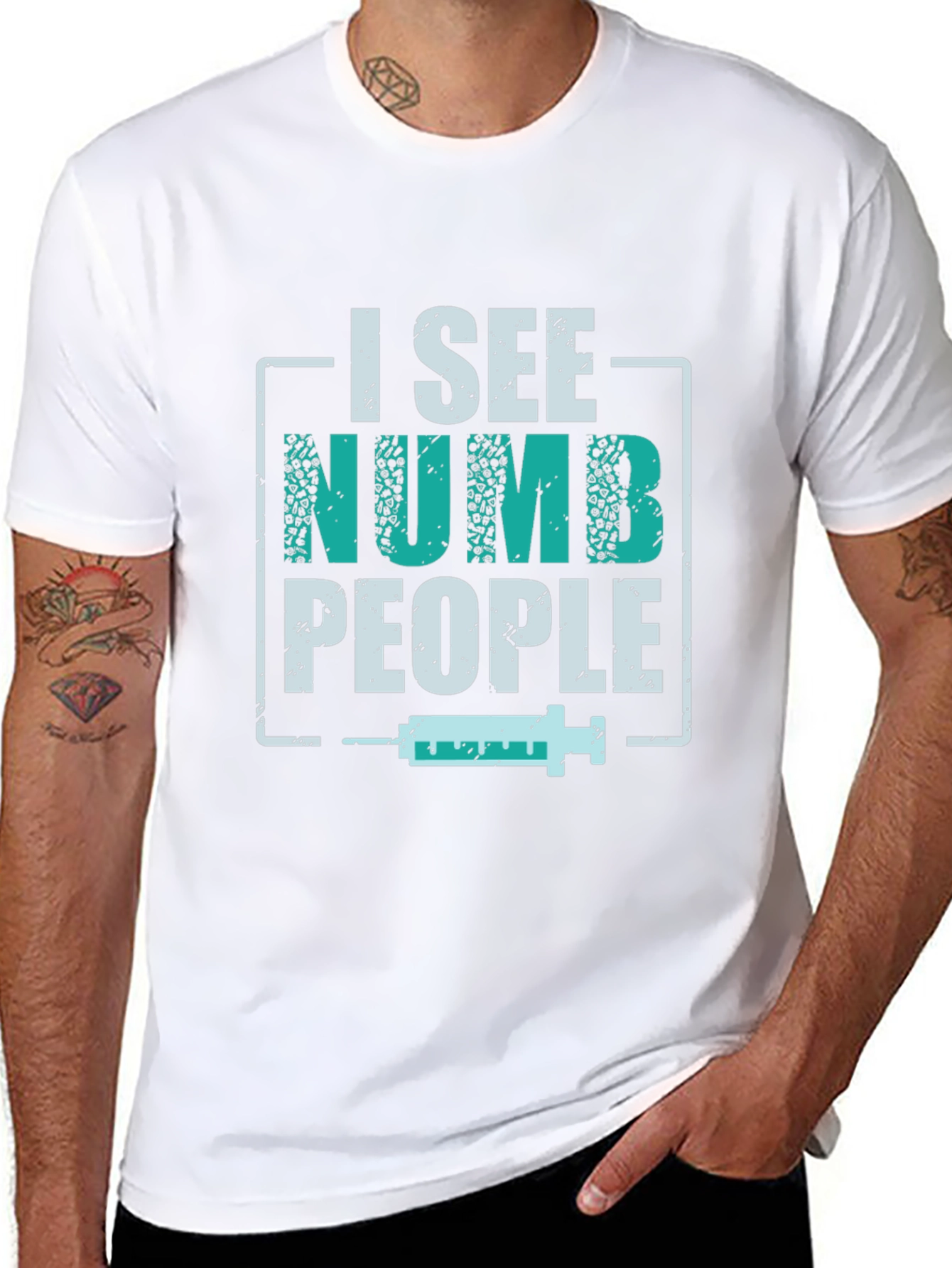 I See Numb People T-Shirt - Medical Humor