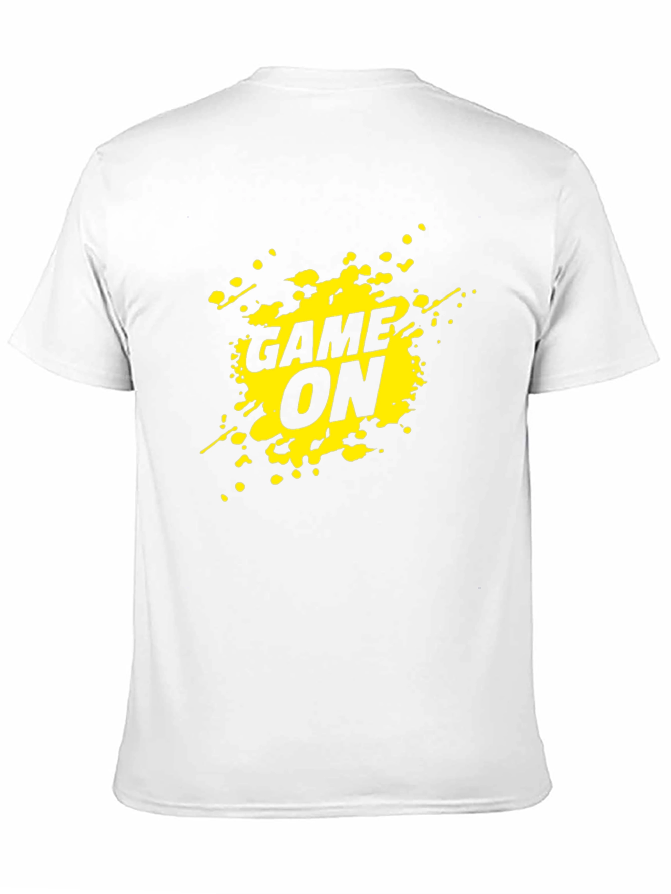 Game On Graphic Tee - Black Casual T-Shirt