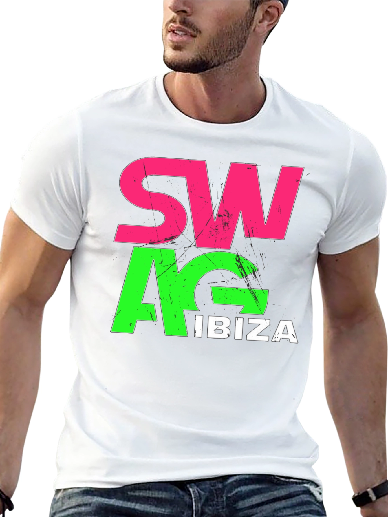 Swag Ibiza T-Shirt - Black Tee
