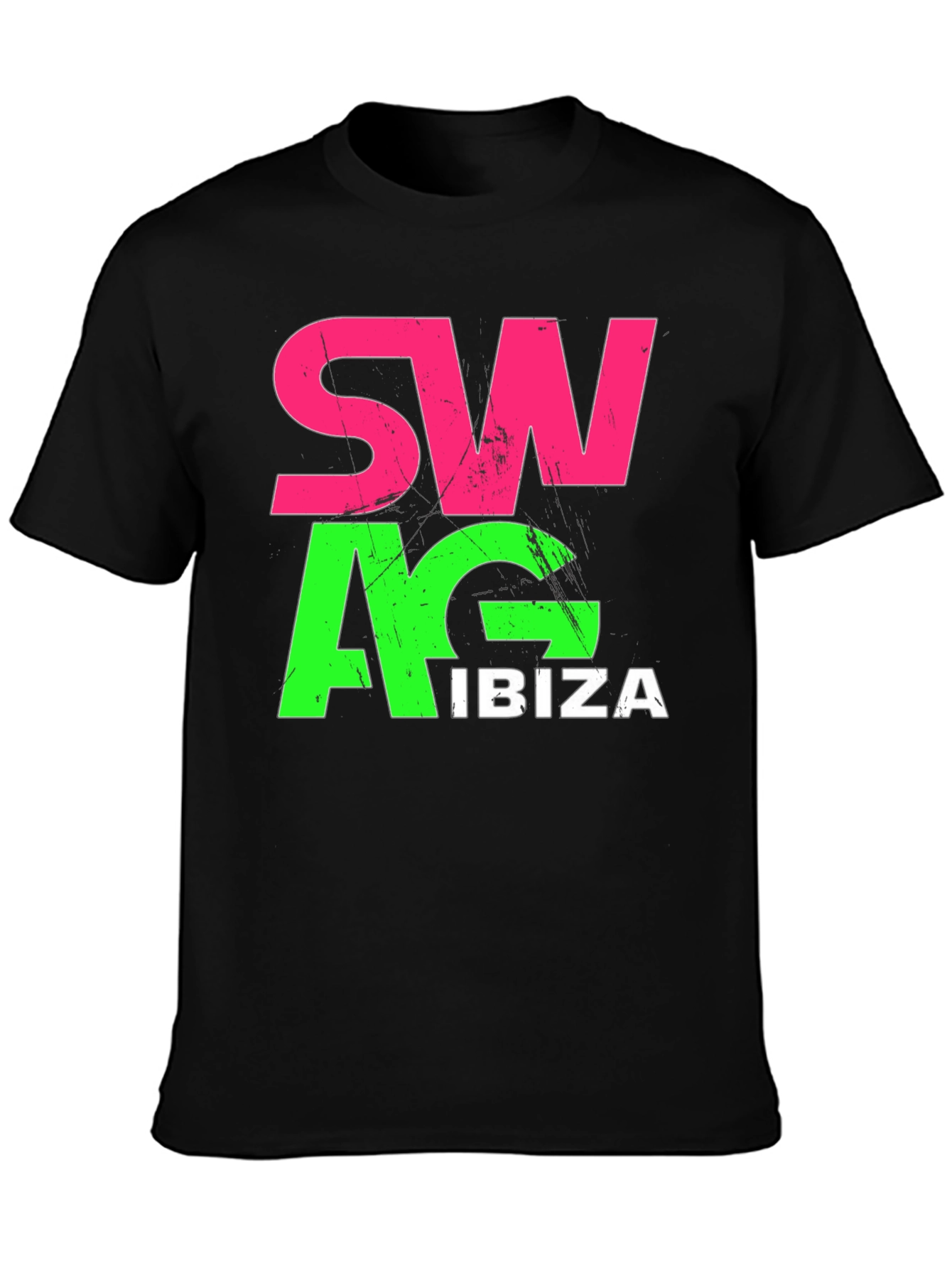 Swag Ibiza T-Shirt - Black Tee