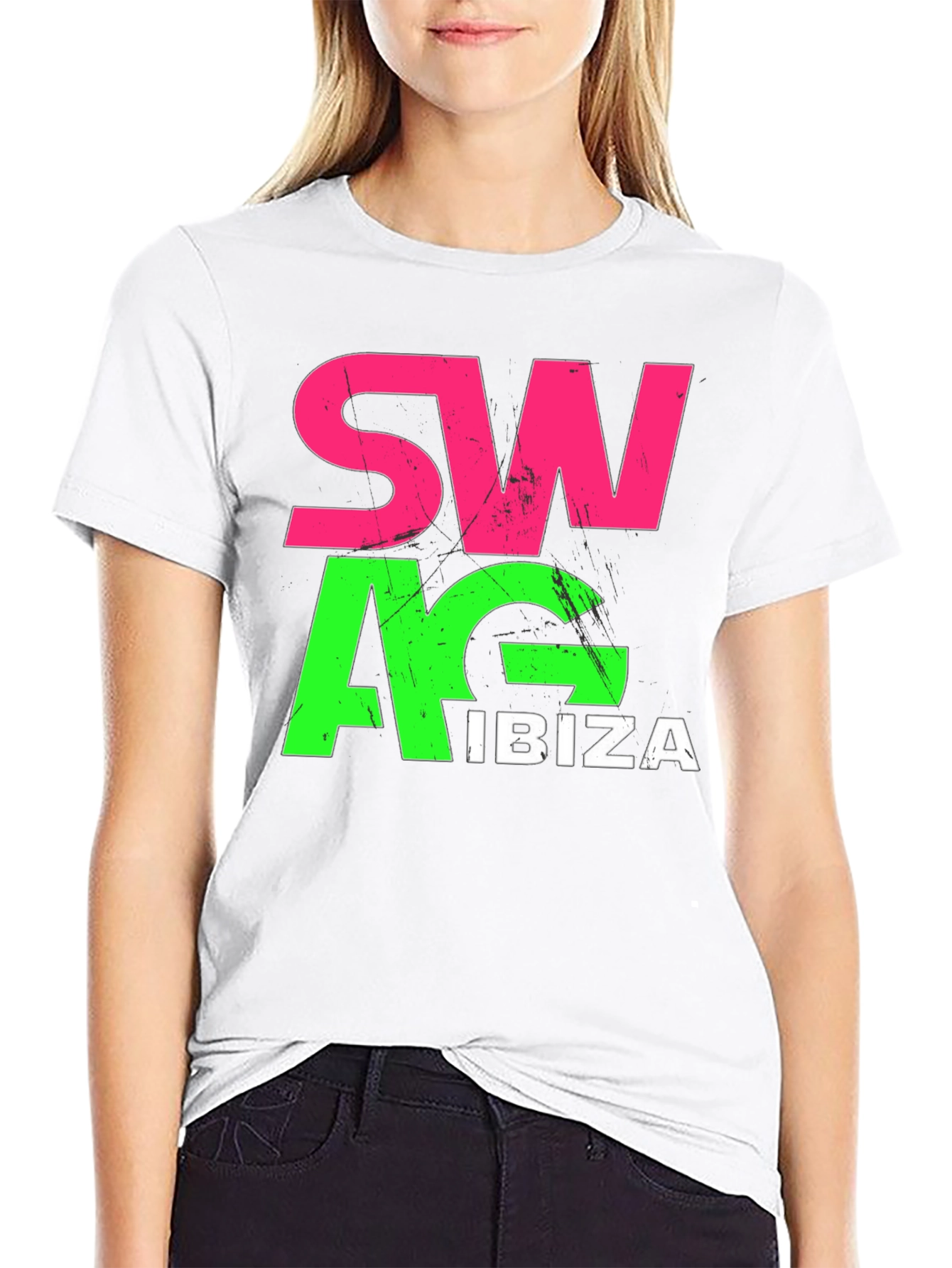 Swag Ibiza T-Shirt - Black Tee