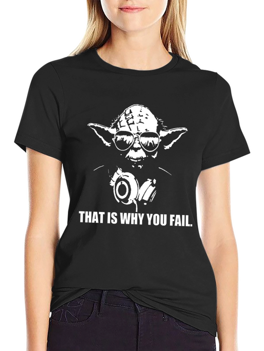 Yoda Fail T-Shirt - Cool Graphic Tee