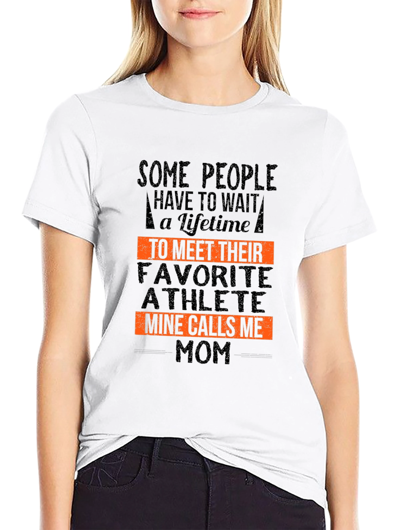 Favorite Athlete Mom T-Shirt