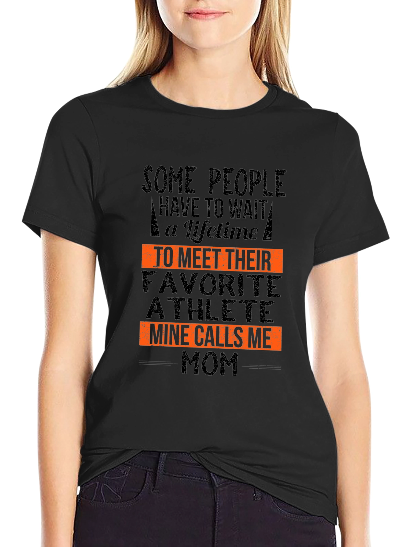 Favorite Athlete Mom T-Shirt