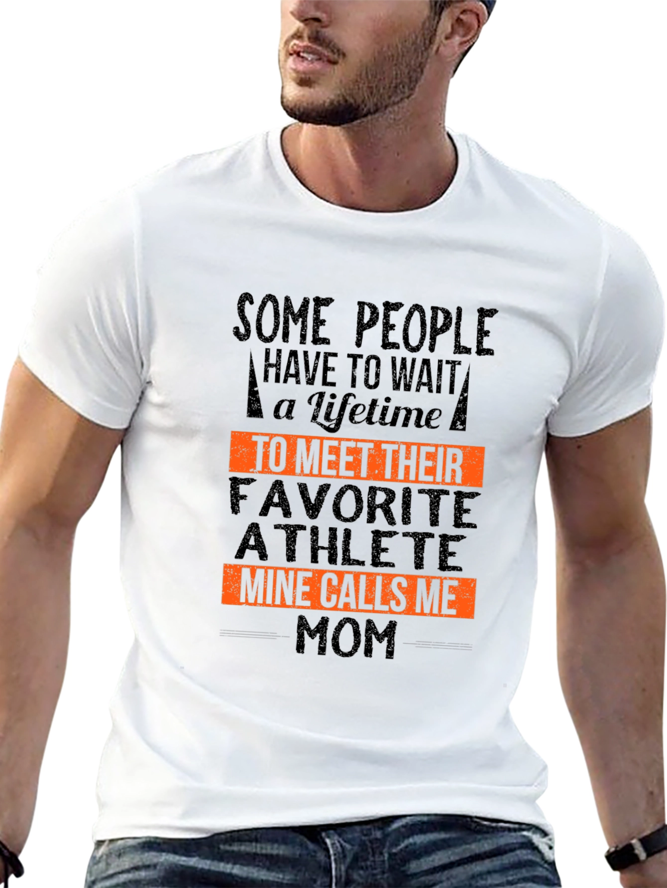 Favorite Athlete Mom T-Shirt