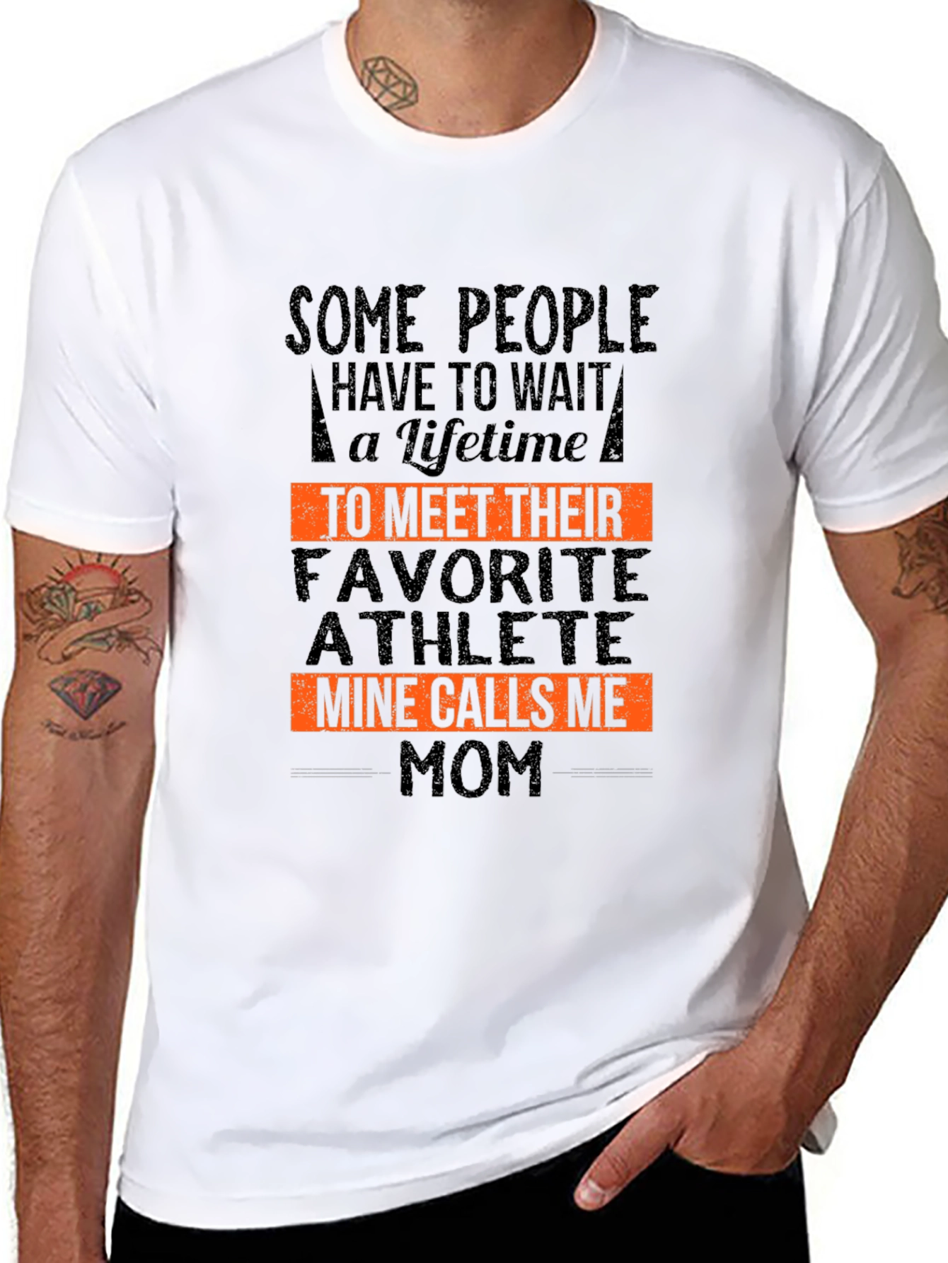 Favorite Athlete Mom T-Shirt