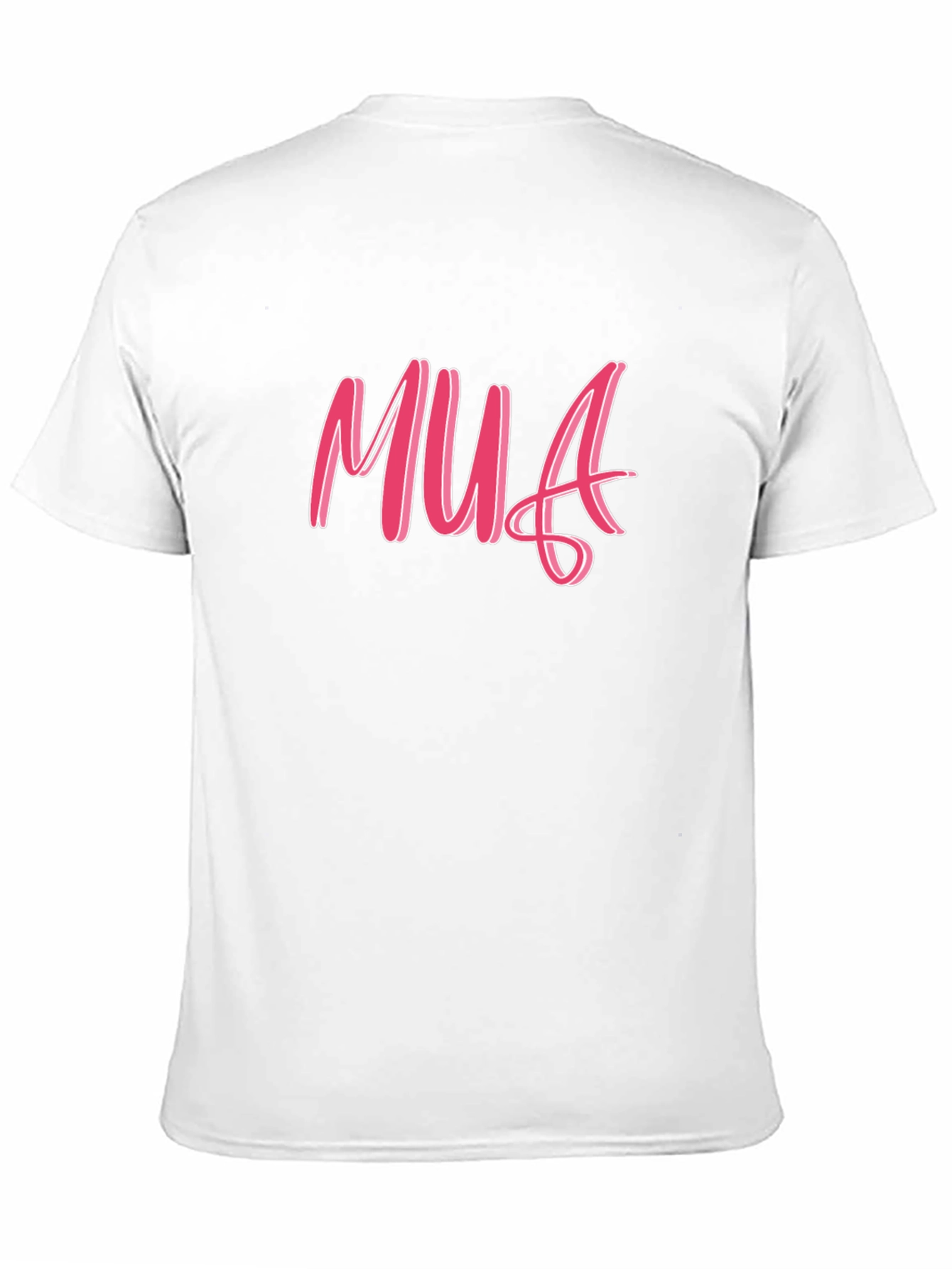 Pink MUA Graphic Tee - Unisex Black T-Shirt
