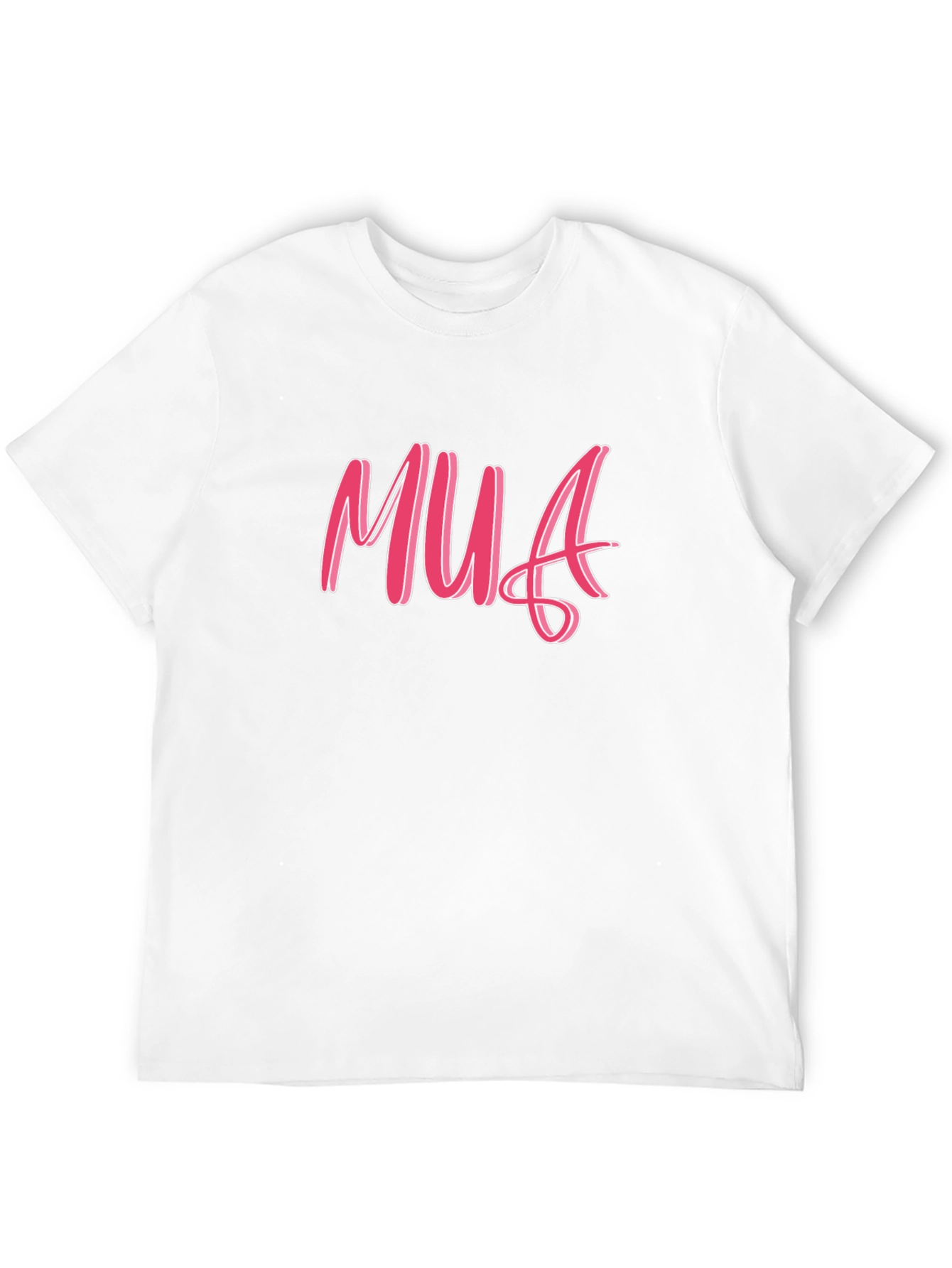Pink MUA Graphic Tee - Unisex Black T-Shirt