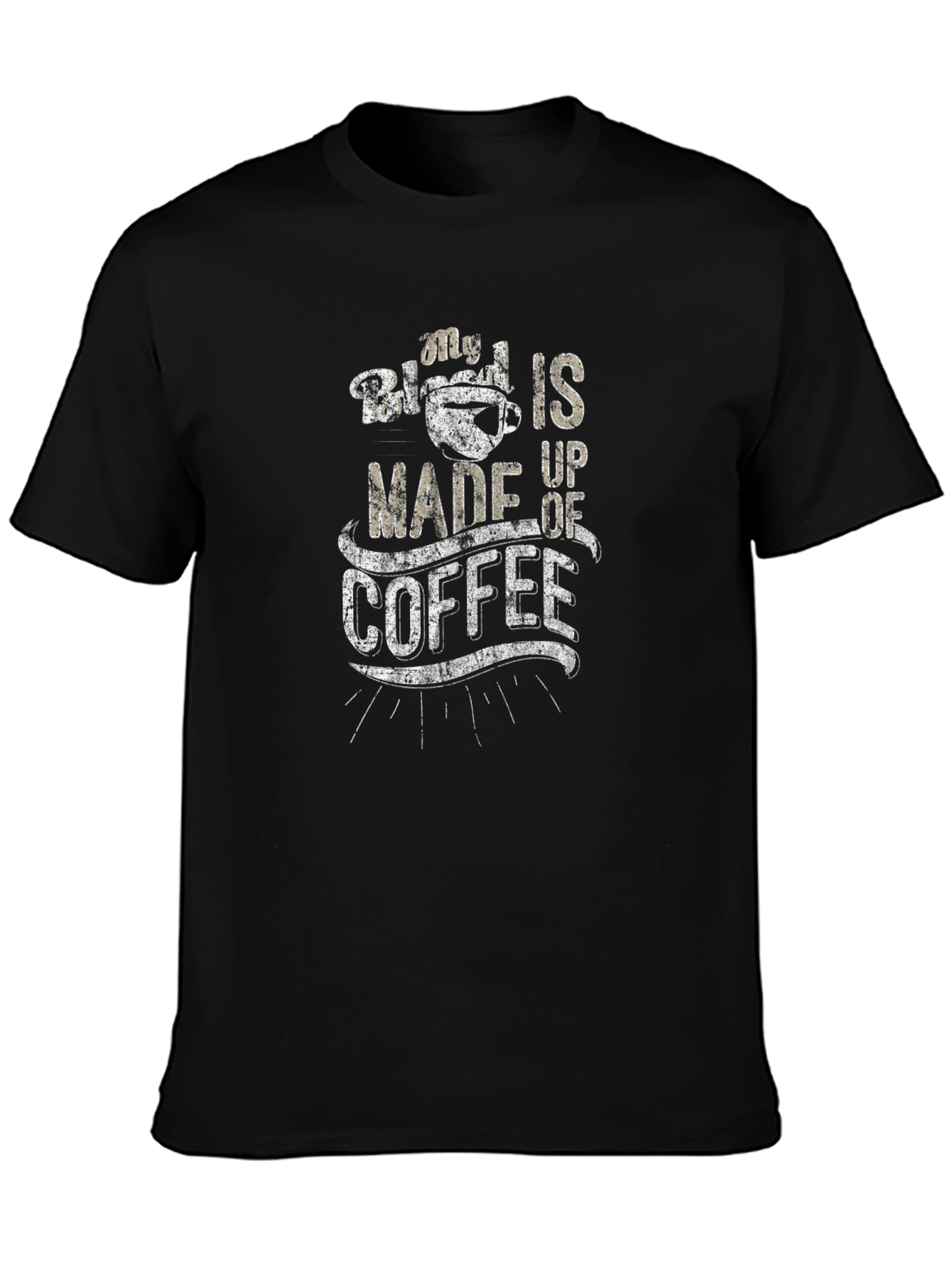 Coffee Lover T-Shirt - My Blood is Coffee