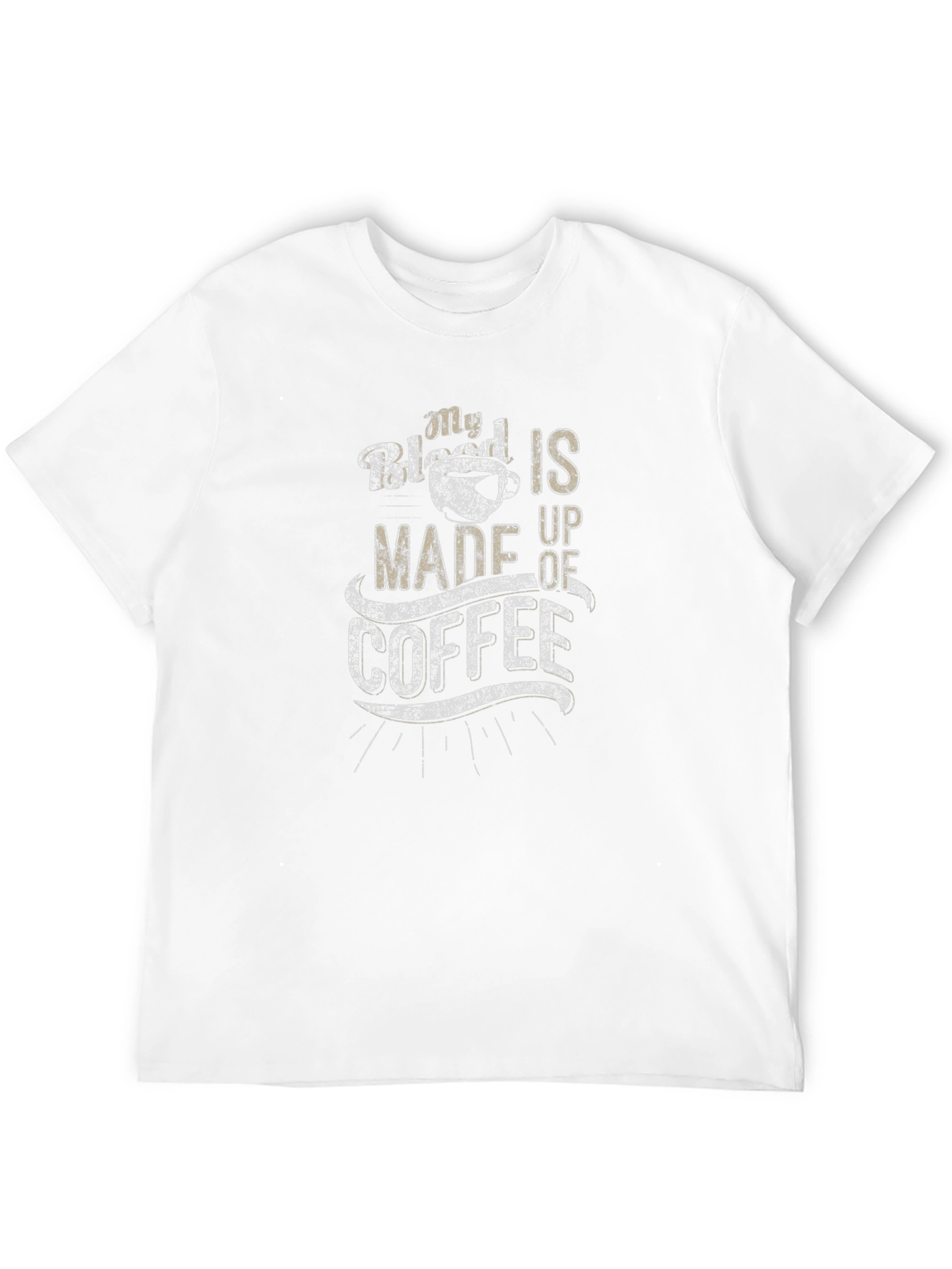 Coffee Lover T-Shirt - My Blood is Coffee