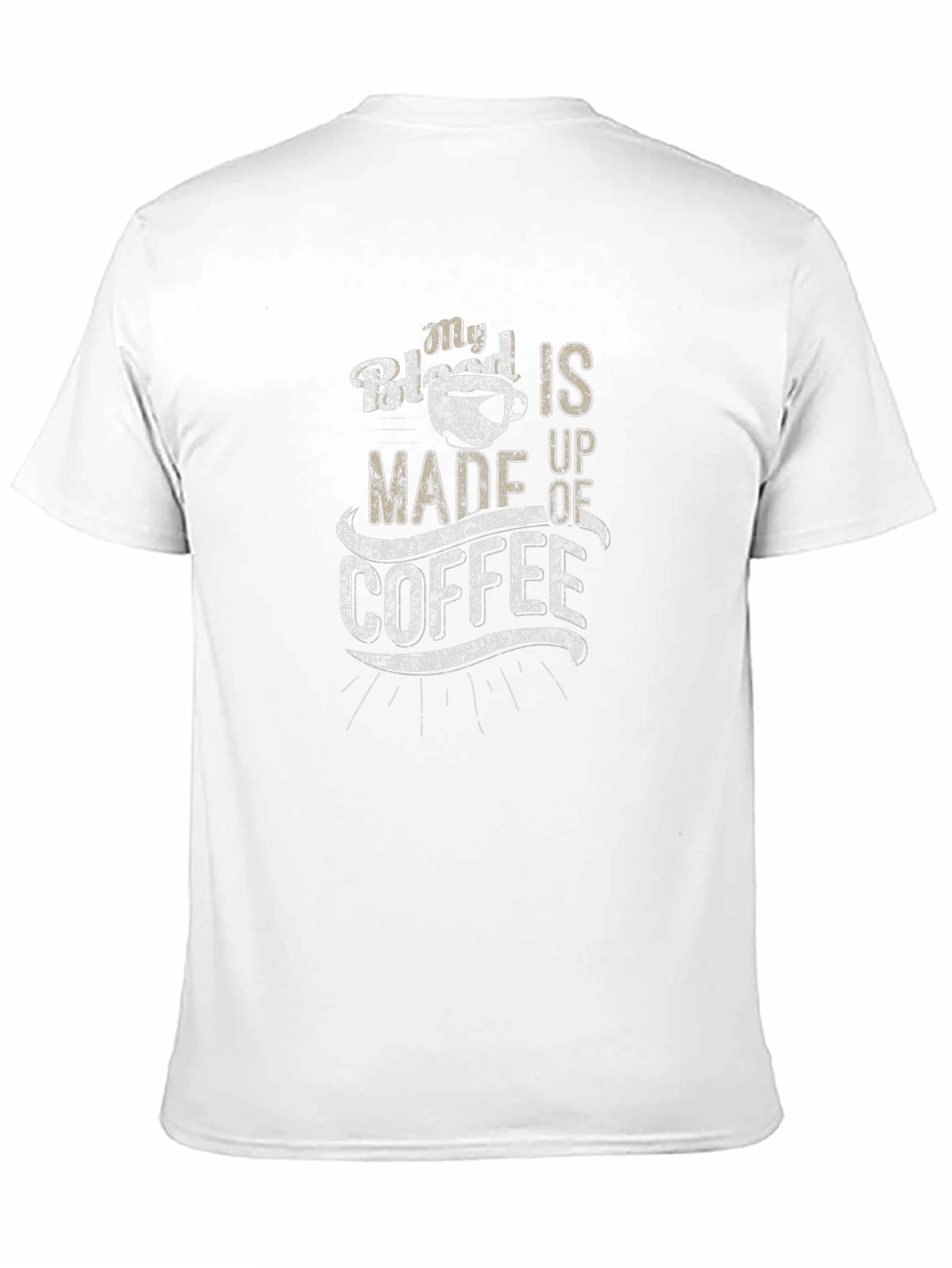 Coffee Lover T-Shirt - My Blood is Coffee
