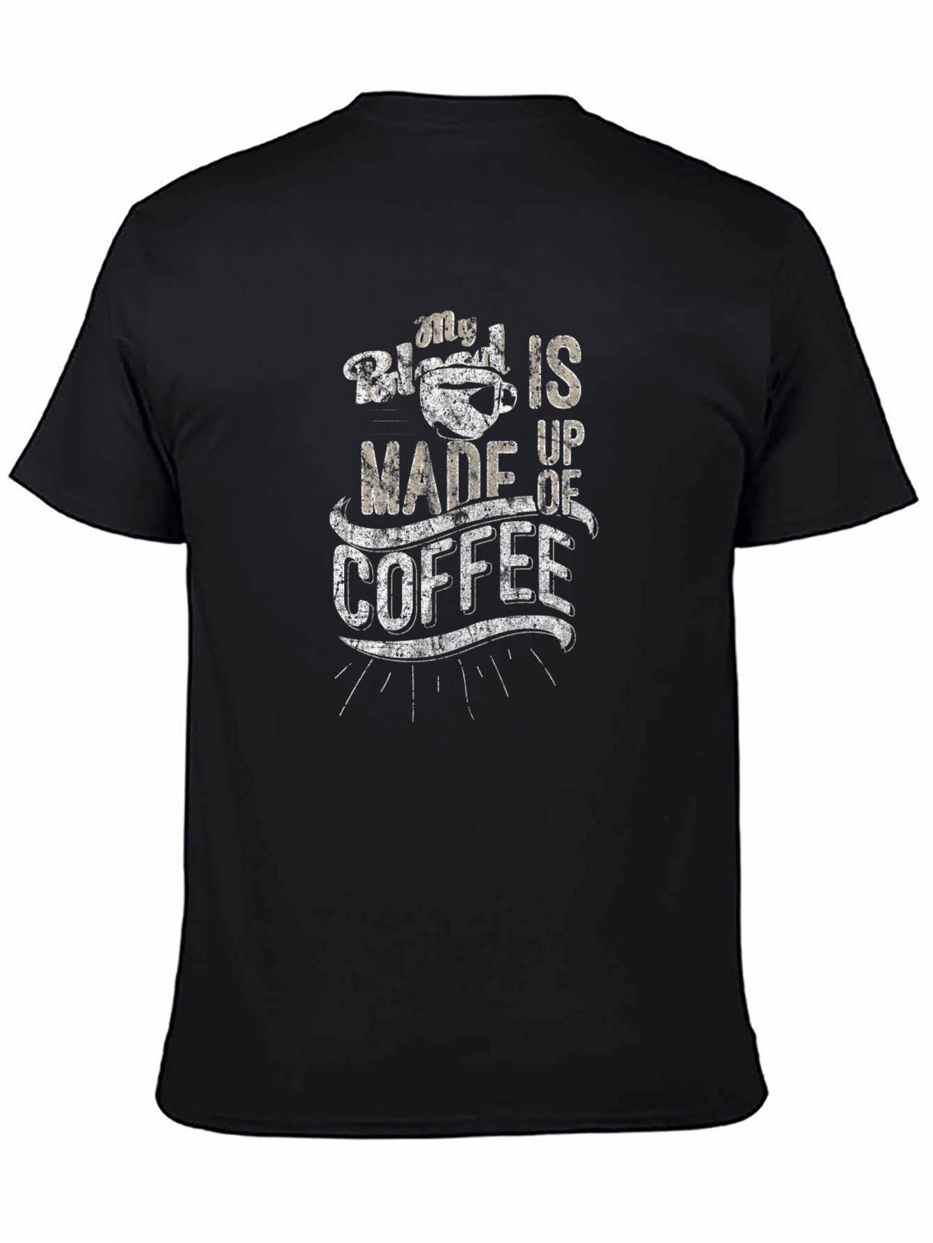 Coffee Lover T-Shirt - My Blood is Coffee