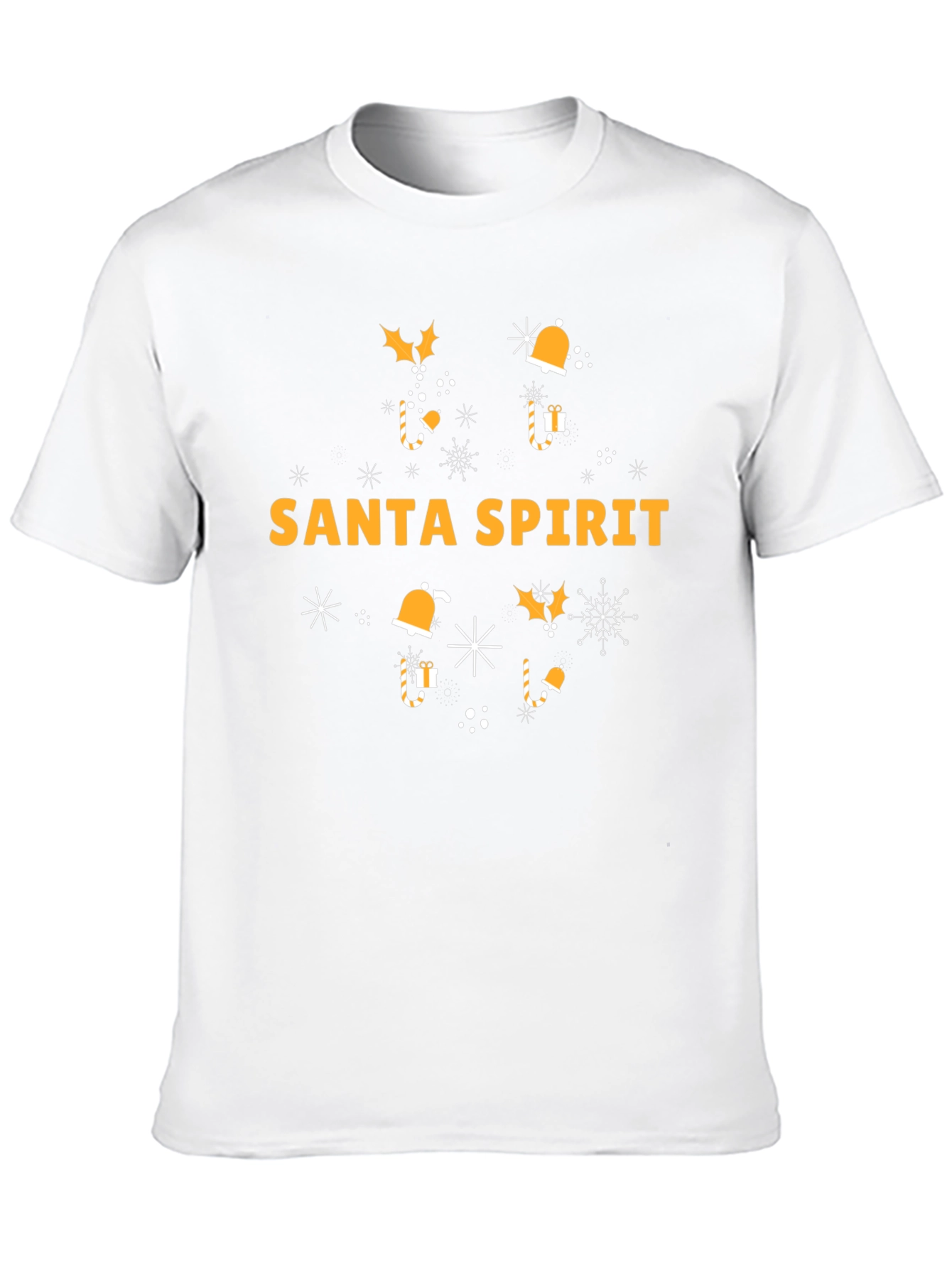 Santa Spirit T-Shirt Holiday Tee Festive Fashion
