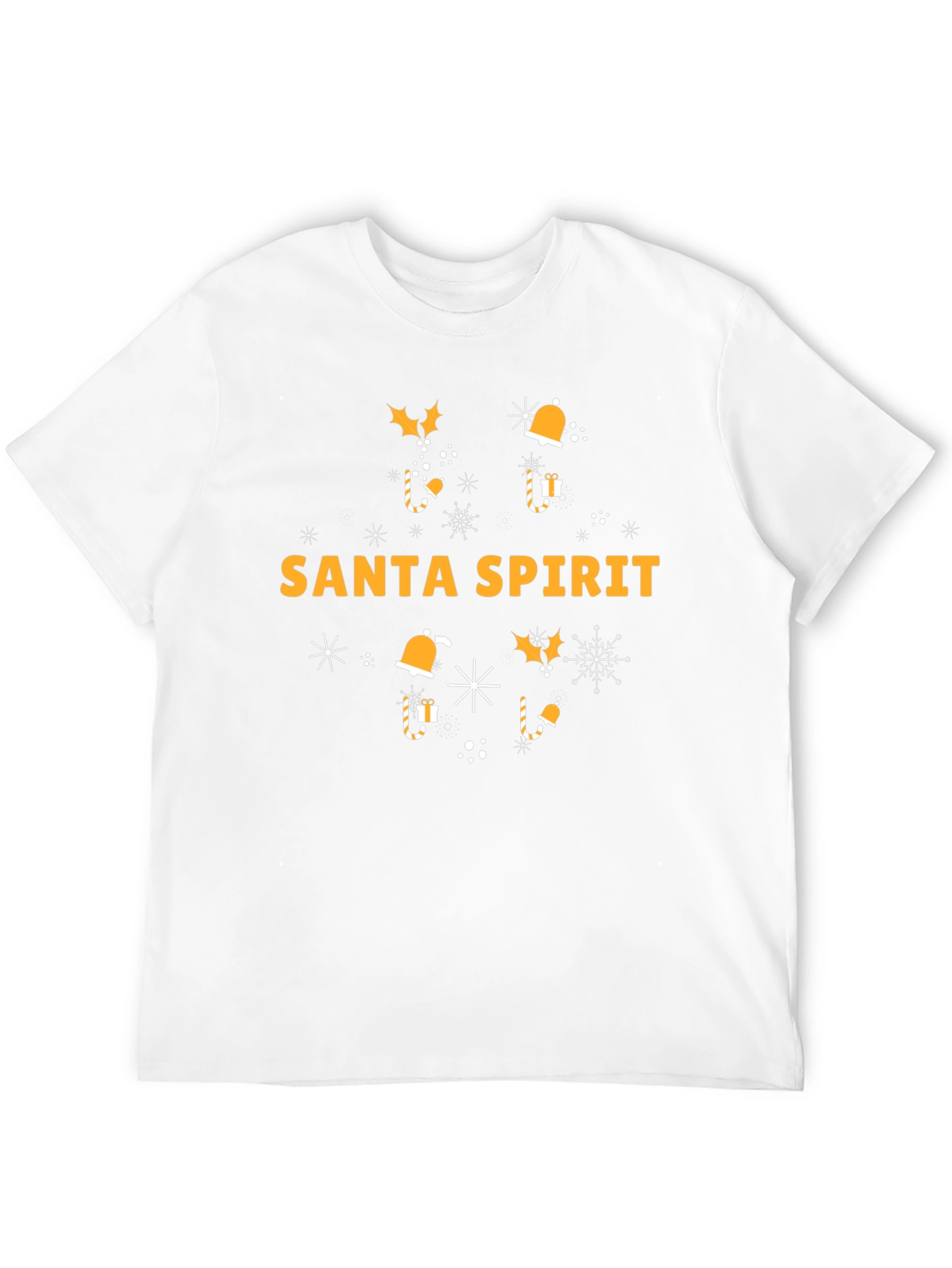 Santa Spirit T-Shirt Holiday Tee Festive Fashion