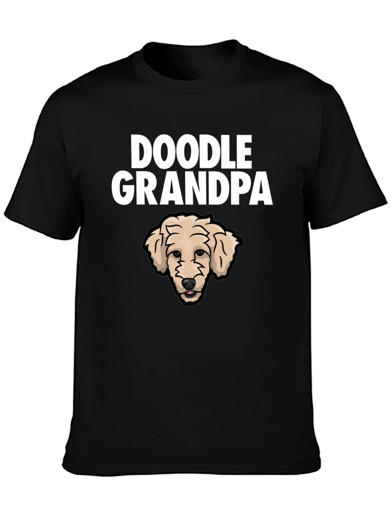 Doodle Grandpa Graphic T-Shirt - Perfect Dog Lover Gift