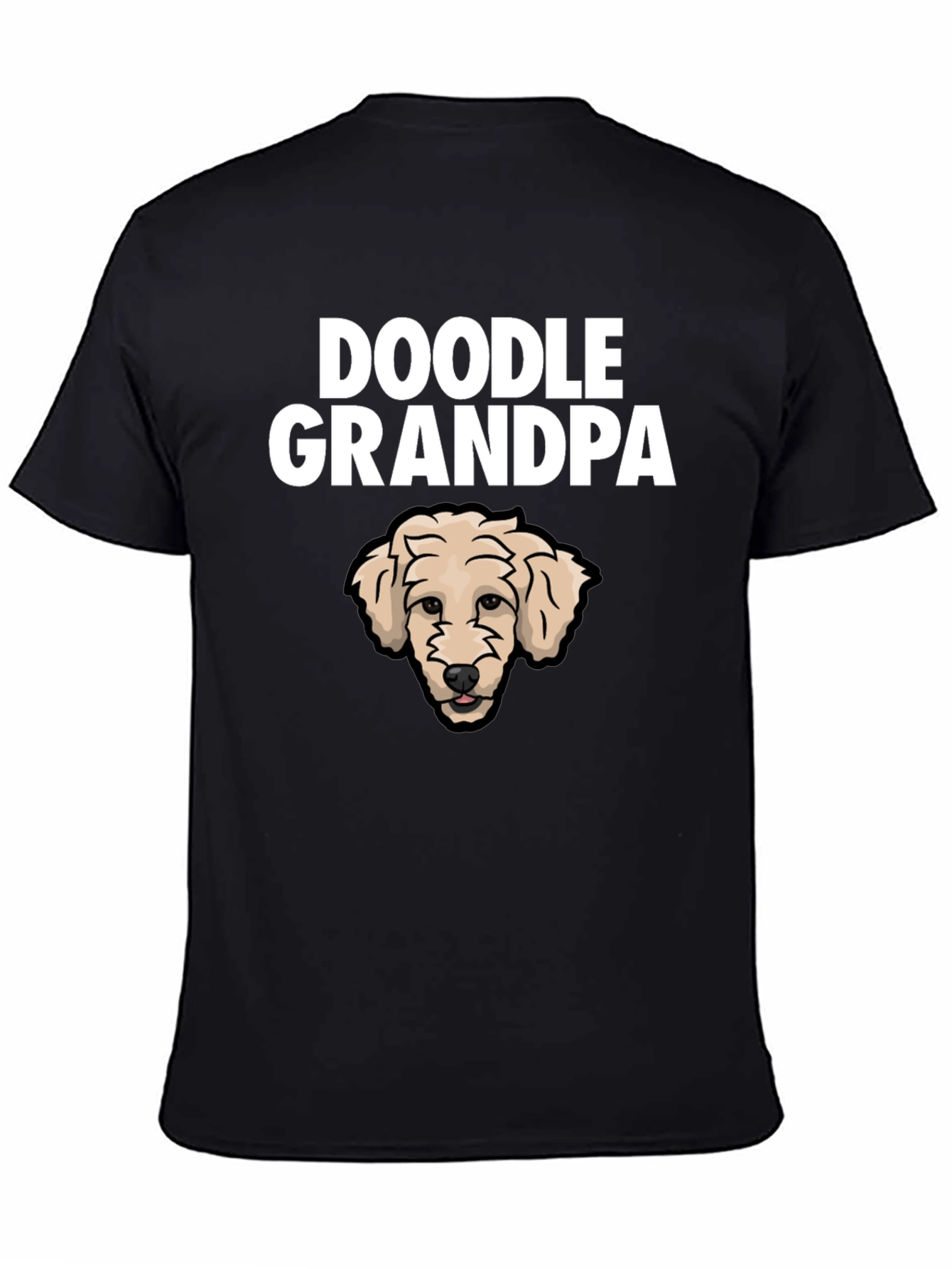 Doodle Grandpa Graphic T-Shirt - Perfect Dog Lover Gift
