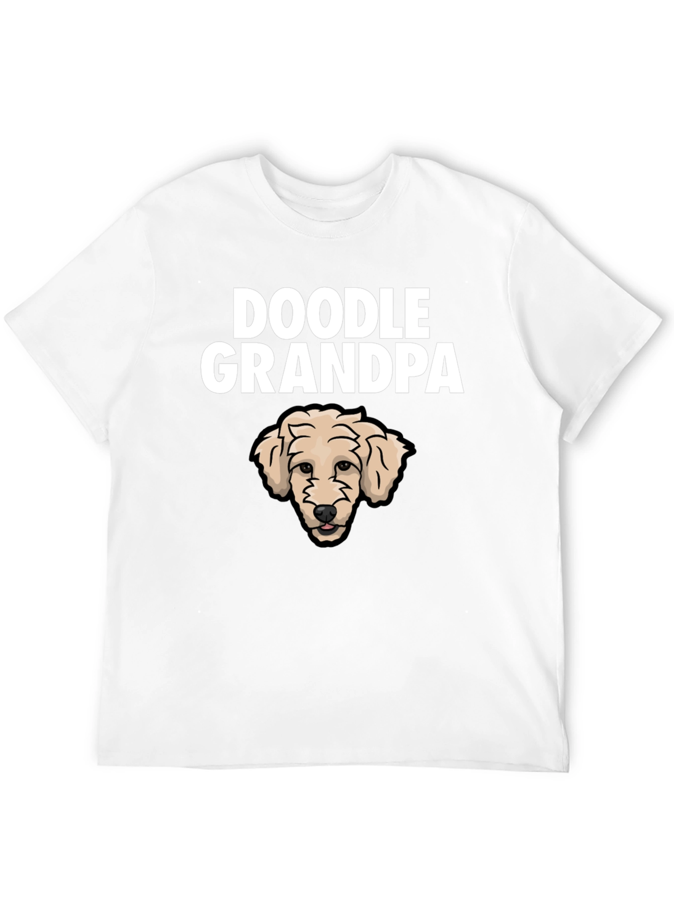 Doodle Grandpa Graphic T-Shirt - Perfect Dog Lover Gift