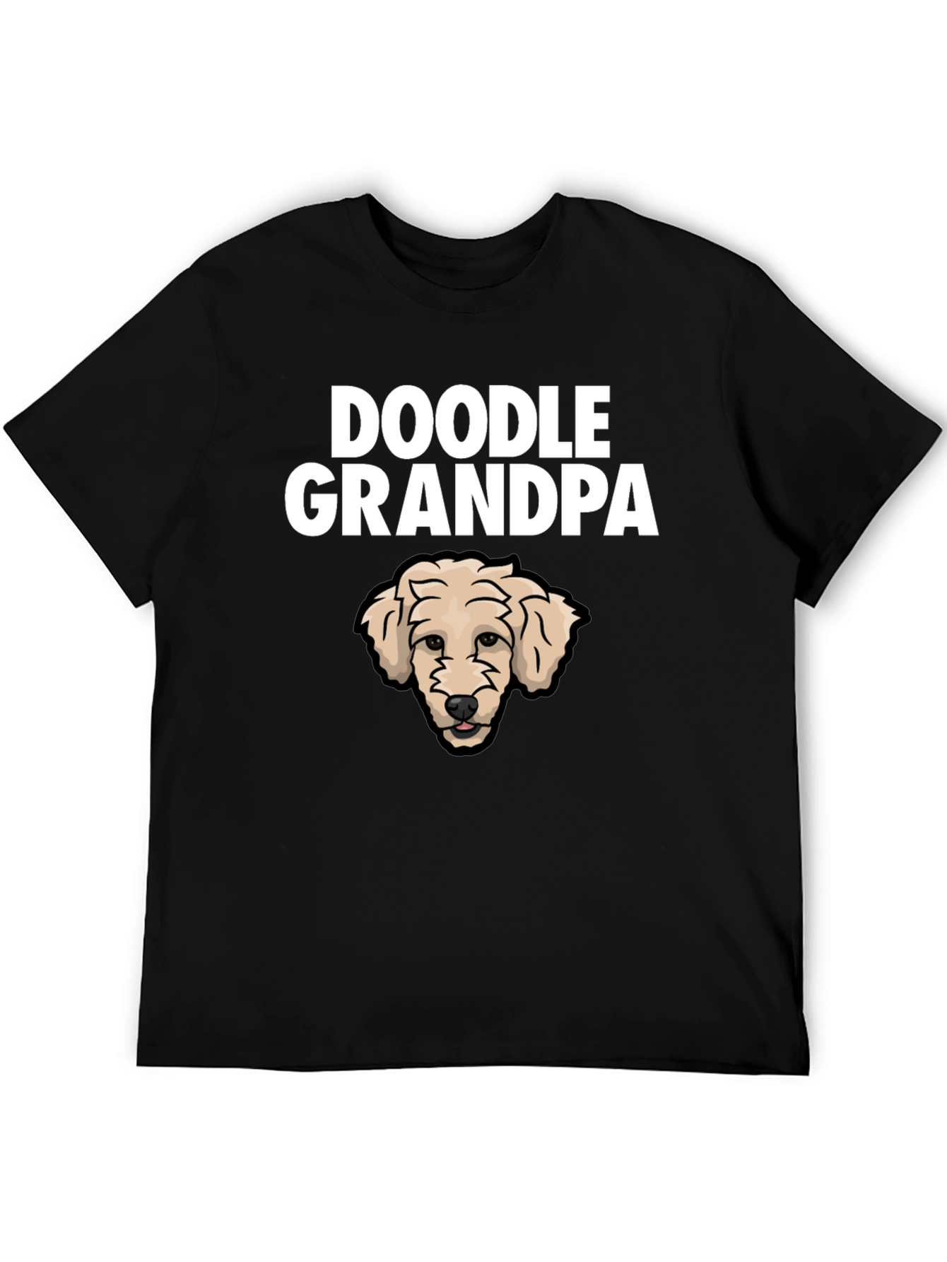 Doodle Grandpa Graphic T-Shirt - Perfect Dog Lover Gift