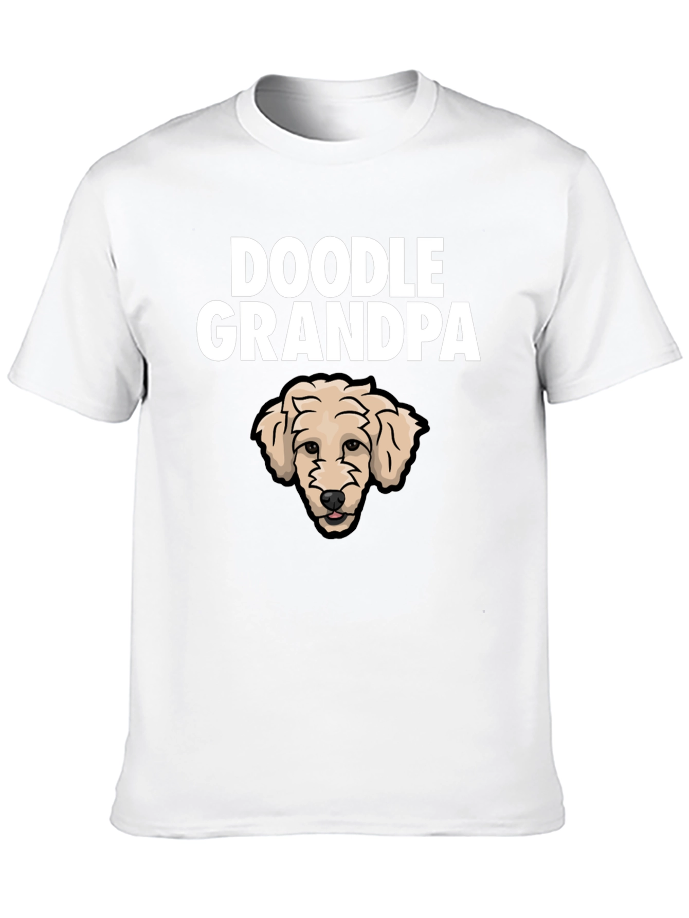 Doodle Grandpa Graphic T-Shirt - Perfect Dog Lover Gift