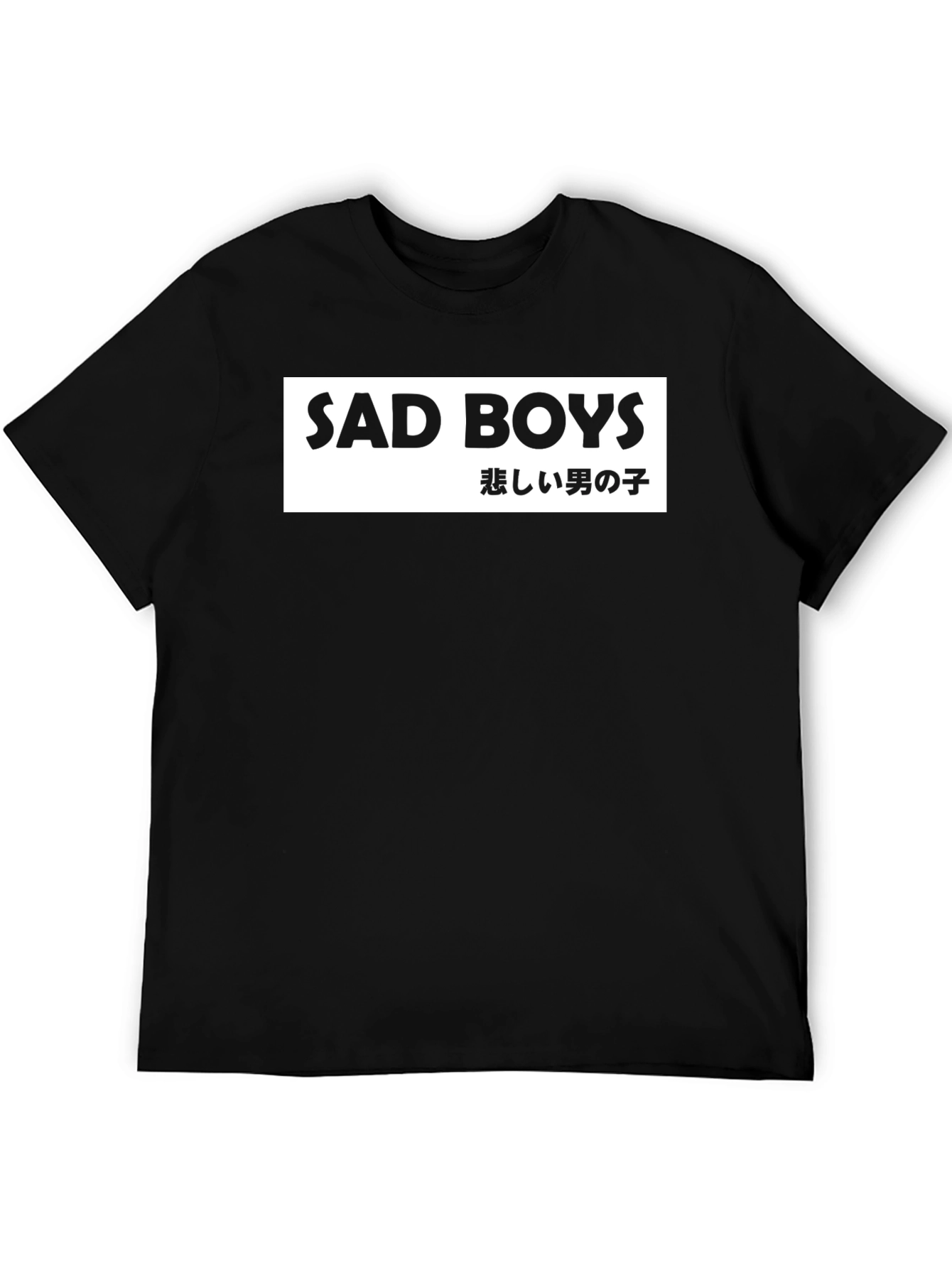 Sad Boys Graphic T-Shirt - Trendy Urban Fashion