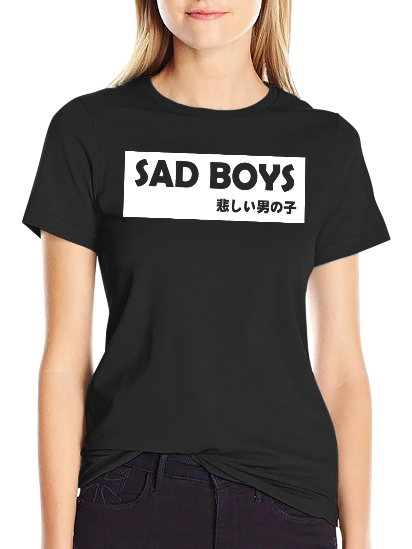 Sad Boys Graphic T-Shirt - Trendy Urban Fashion