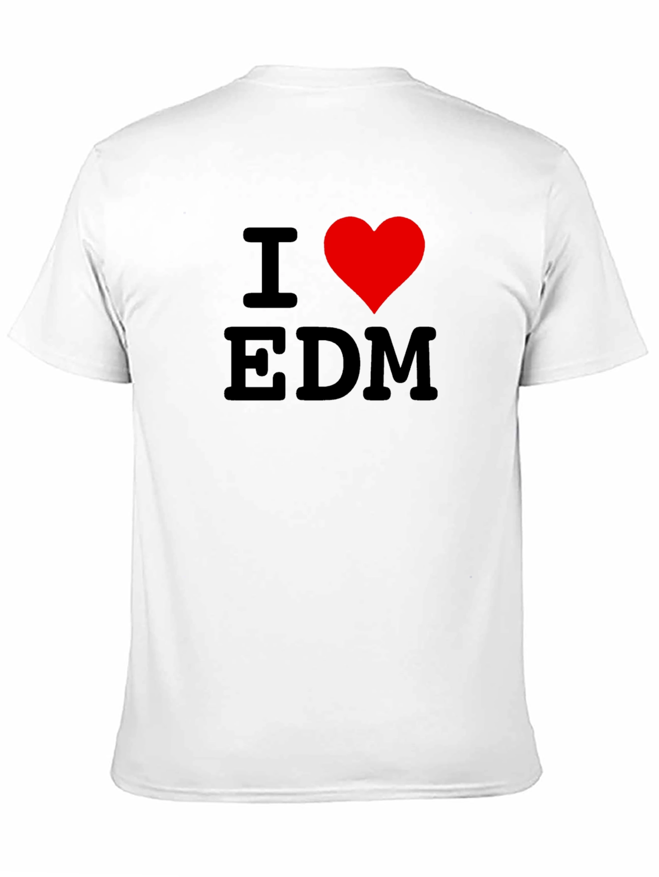 I Love EDM Black T-Shirt